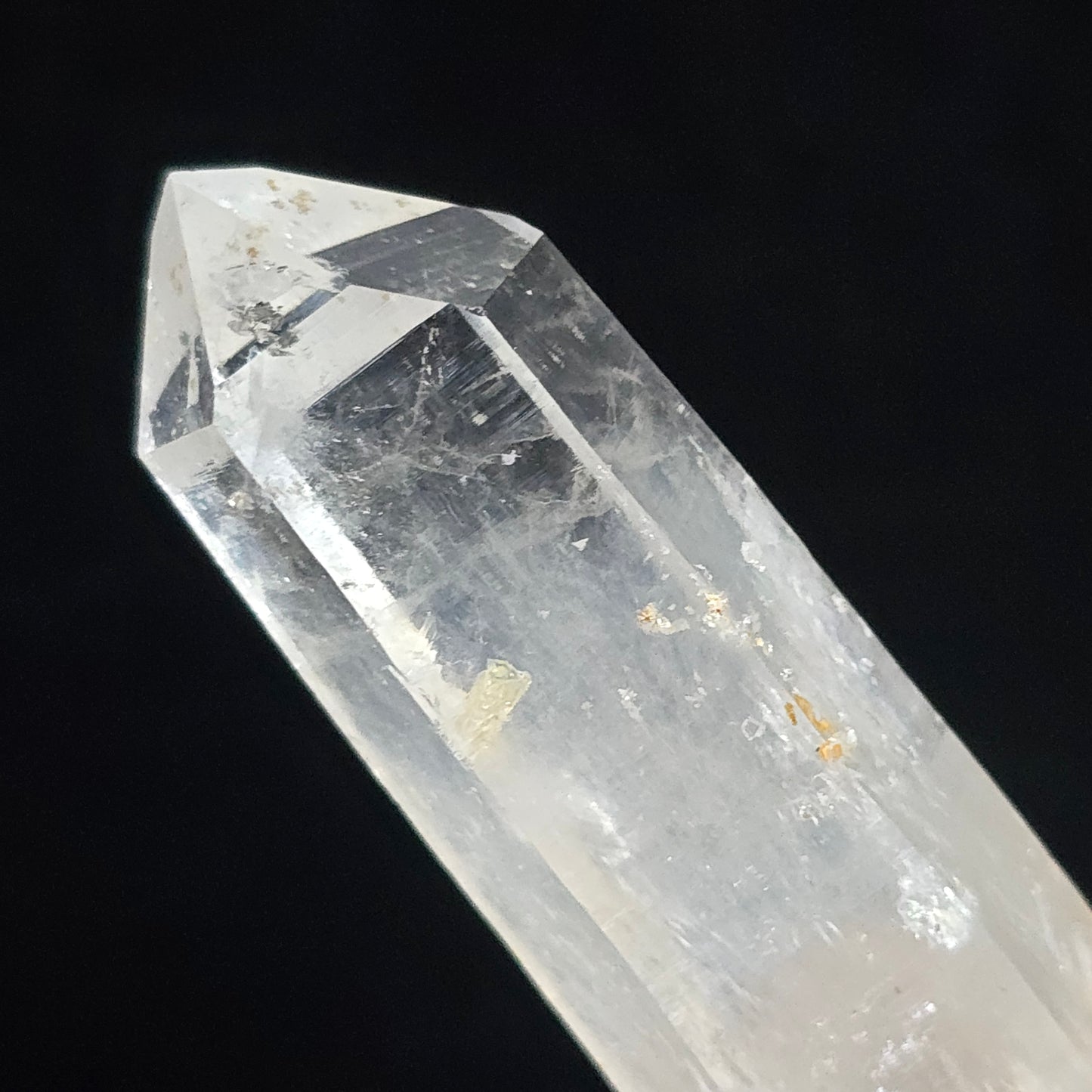 Colombian blue smoke Lemurian Quartz