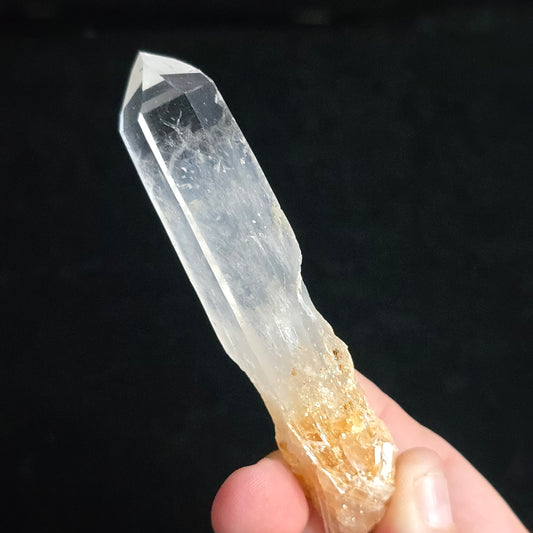 Colombian Blue smoke Lemurian Quartz