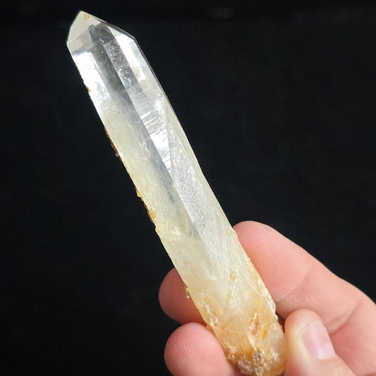 Colombian Blue smoke Lemurian Quartz
