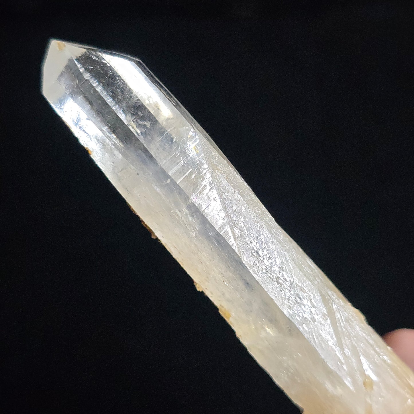 Colombian Blue smoke Lemurian Quartz