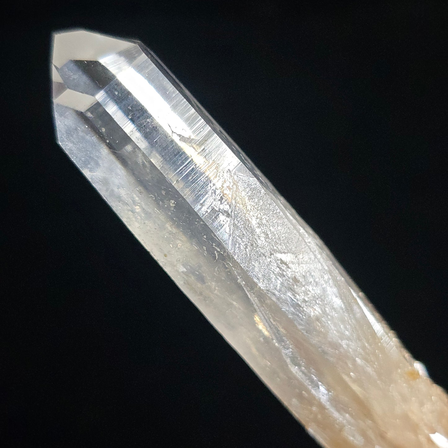 Colombian Blue Smoke Lemurian Quartz