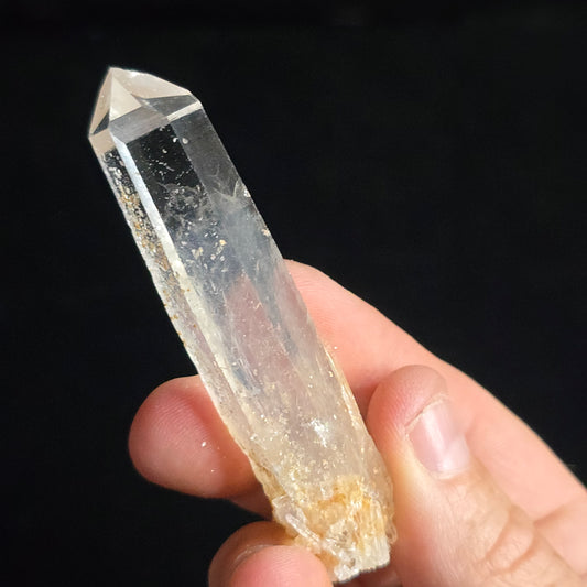 Colombian Blue smoke Lemurian Quartz