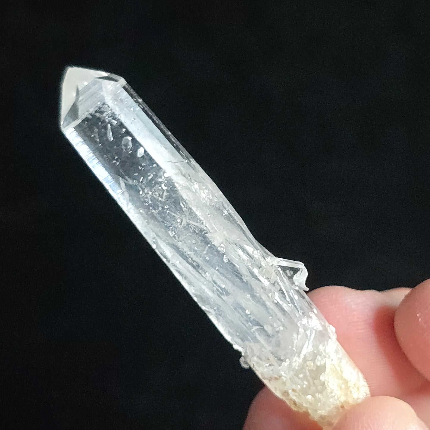 Colombian Blue smoke Lemurian Quartz