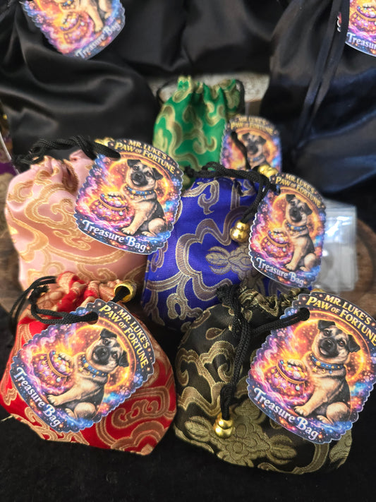 Mr Luke's Paw of Fortune treasure bag