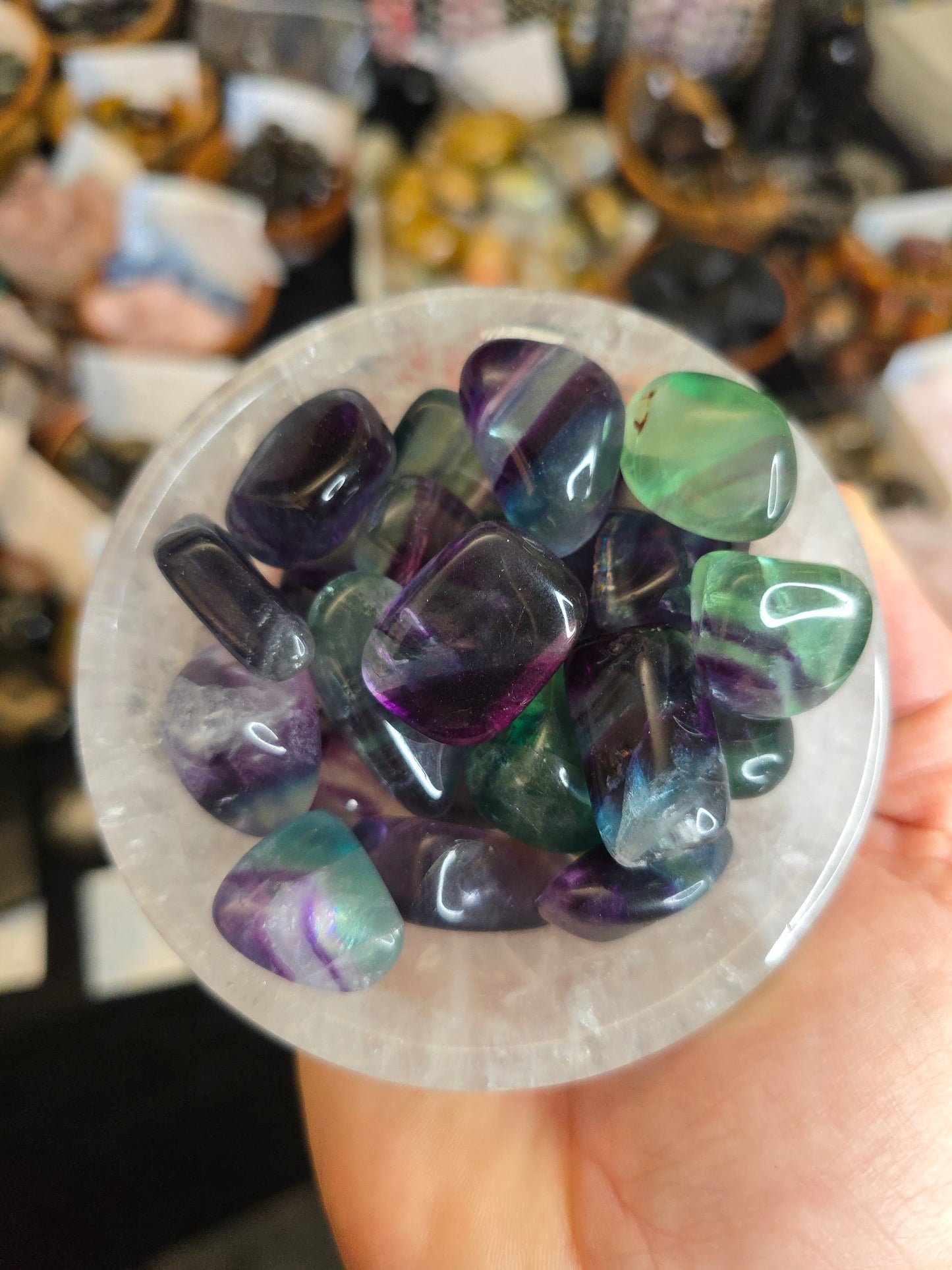 Fluorite tumble from China