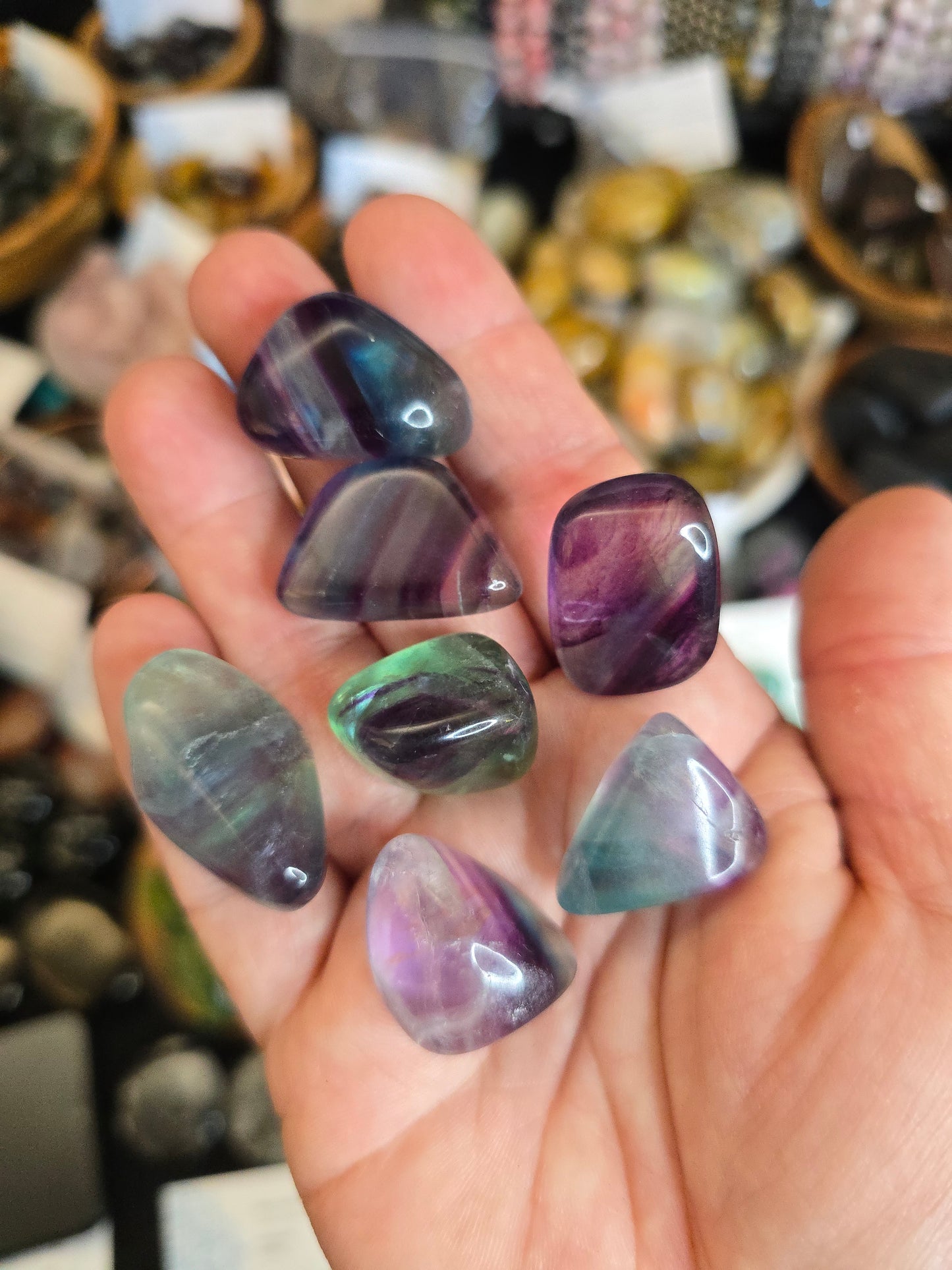 Fluorite tumble from China