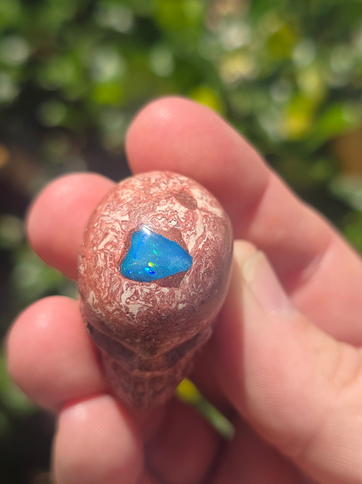 Fire Opal Skull Mexico