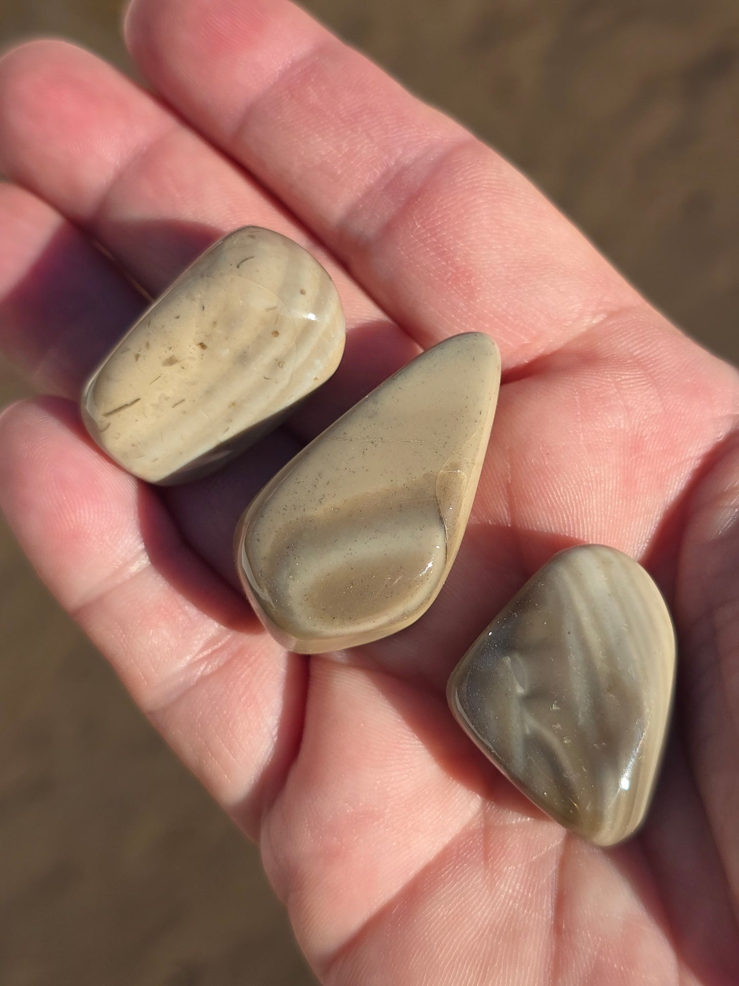 Flint tumble from Poland