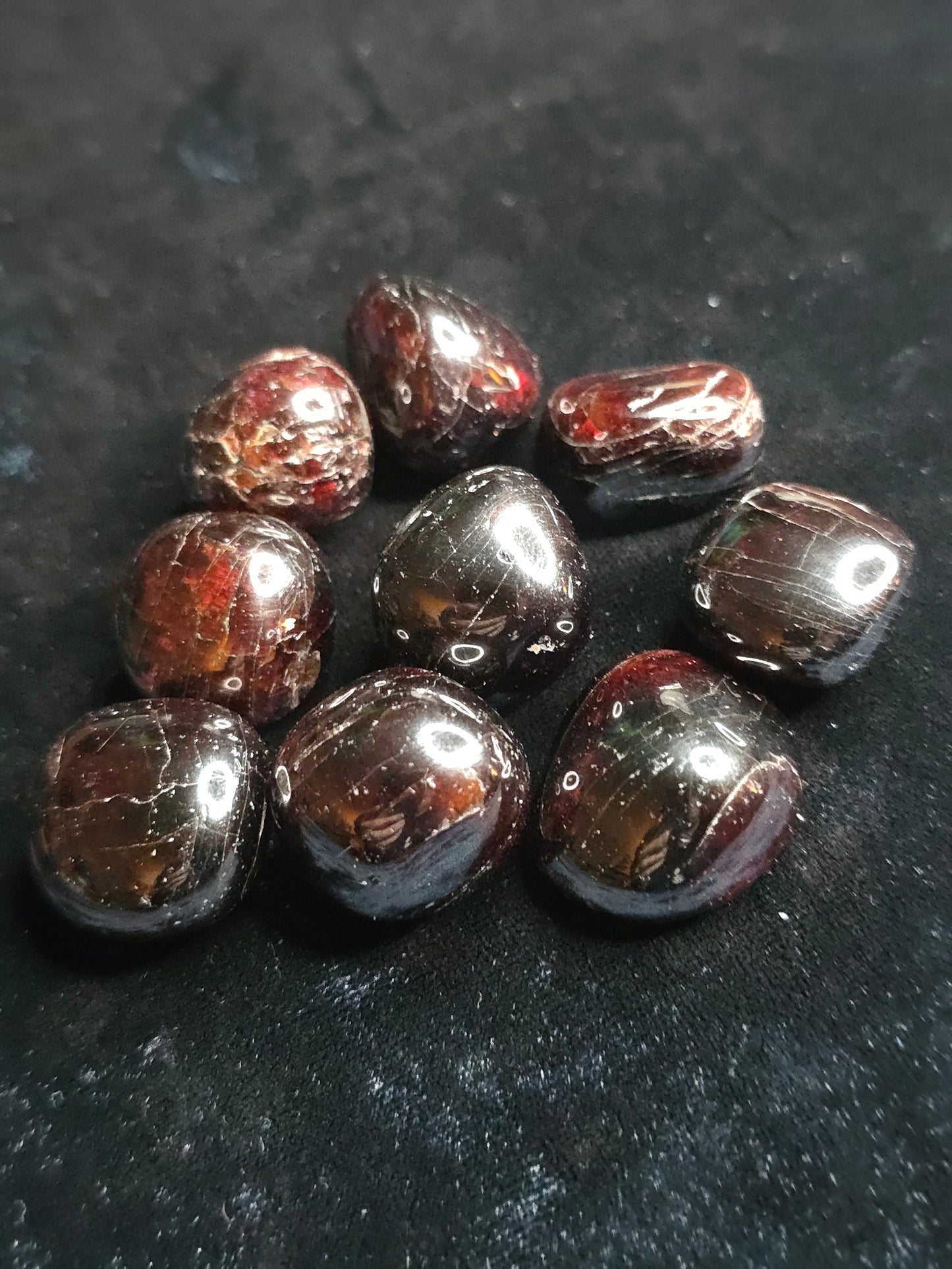 Red Garnet tumble