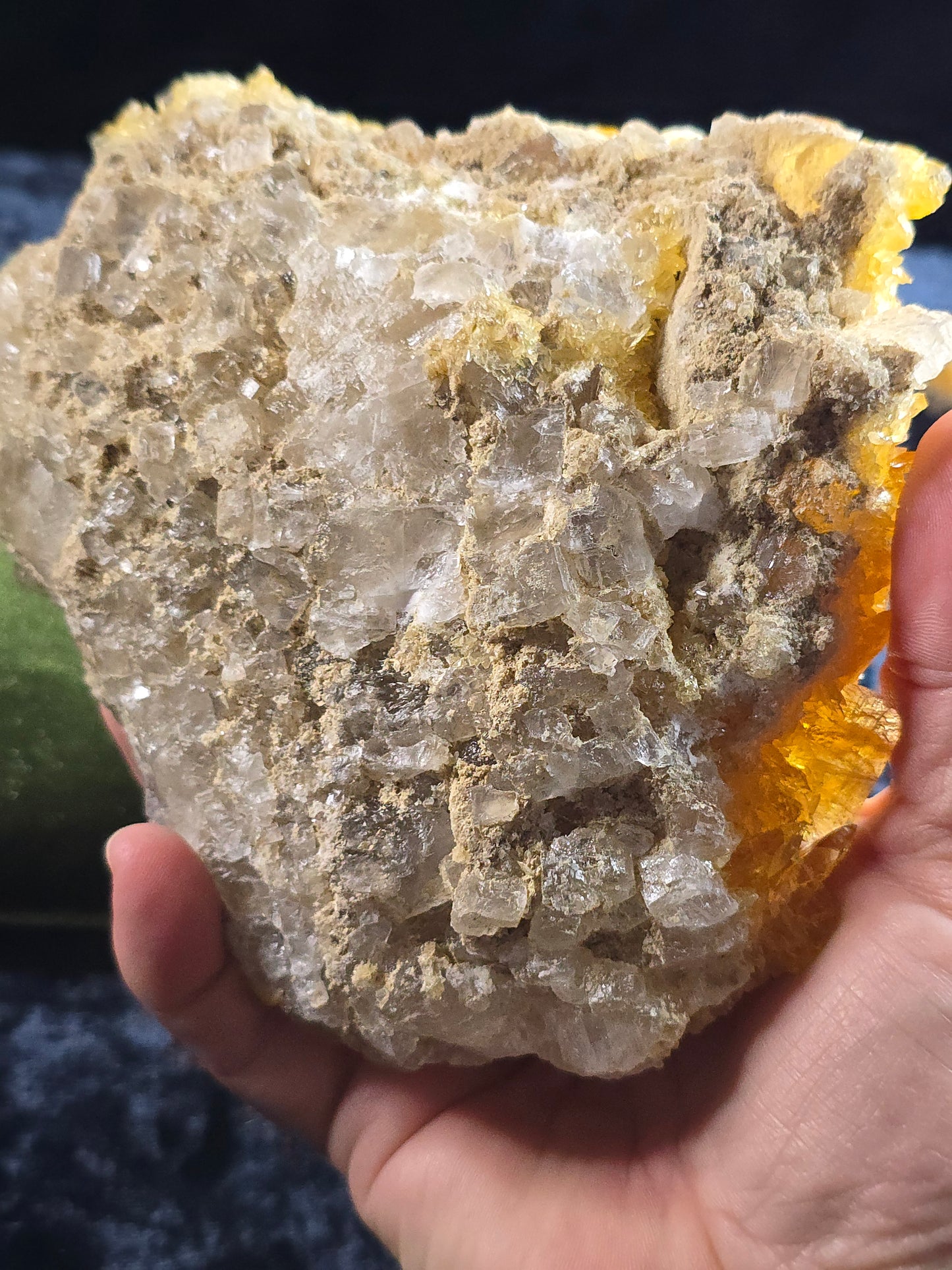 Selenite w Halite Ica Peru