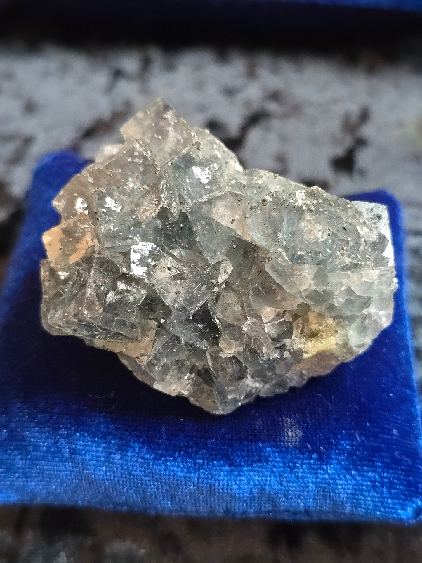 Blue Fluorite from Nigeria