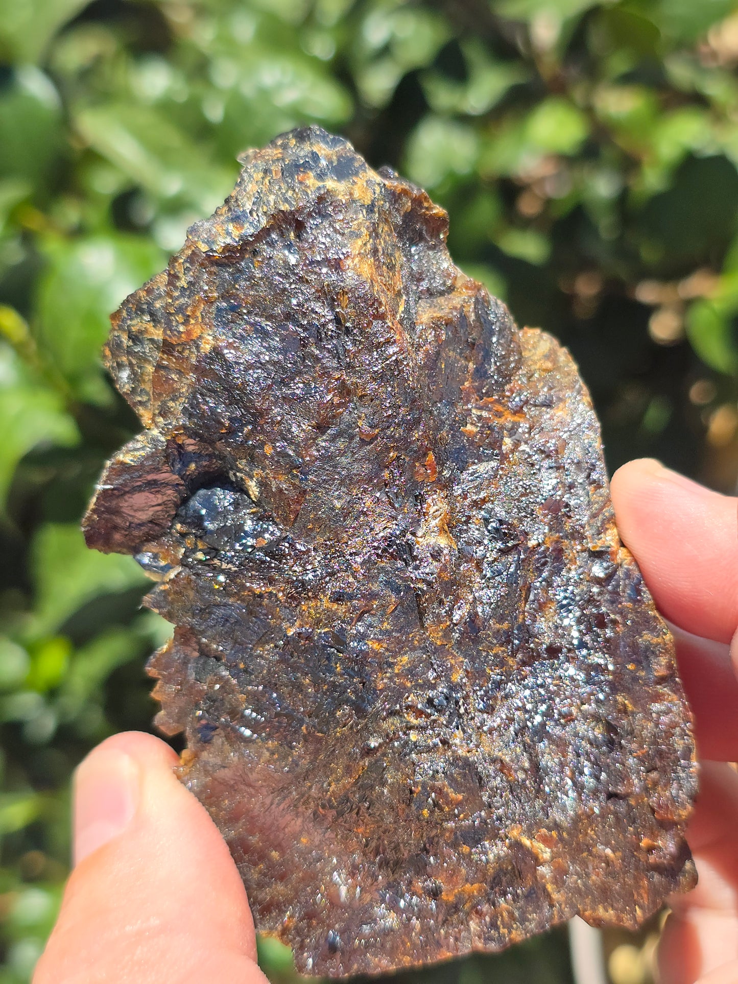 Sphalerite w calcite from Elmwood Mine Tennessee