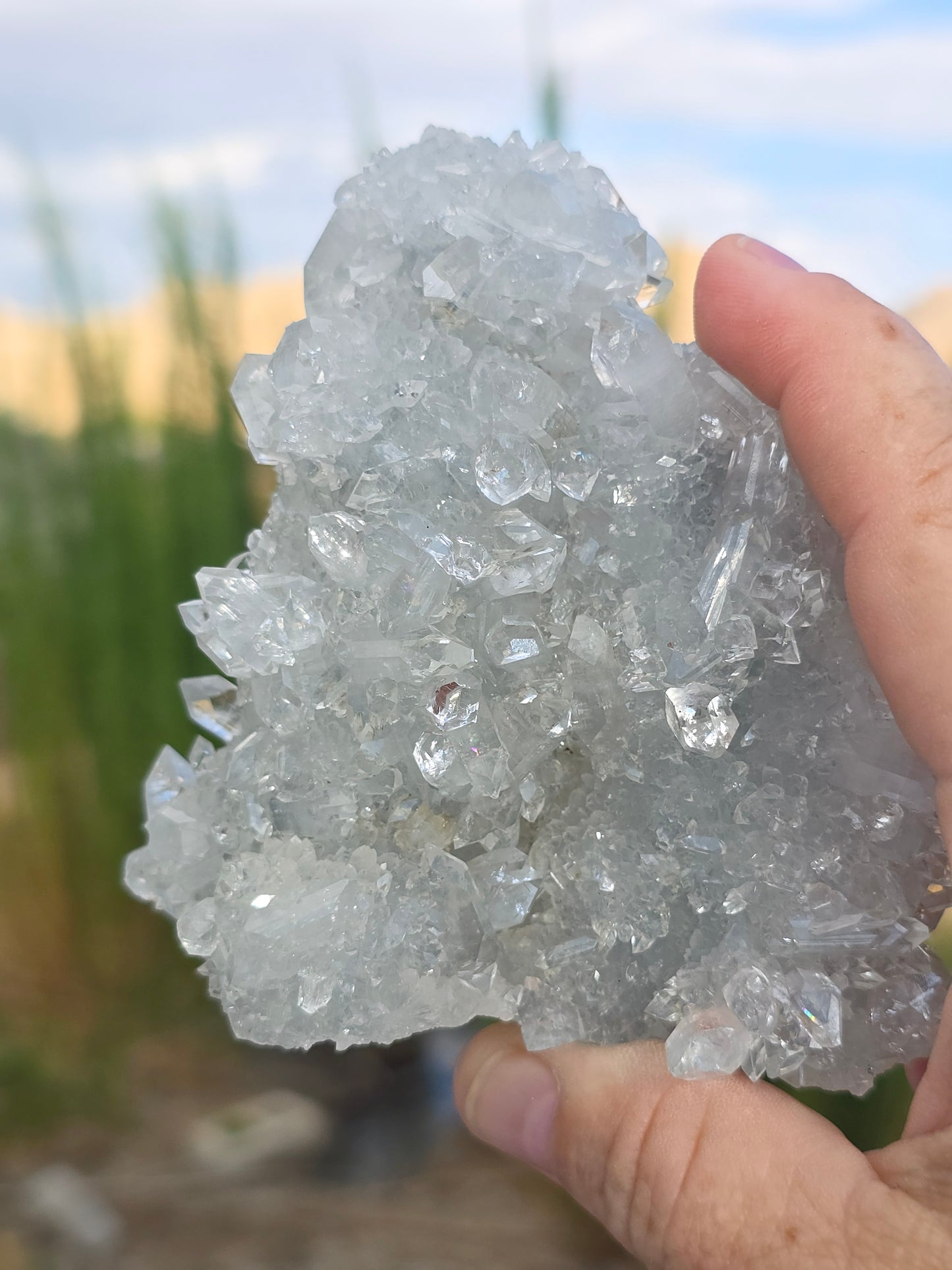 Apophyllite Stalactite India