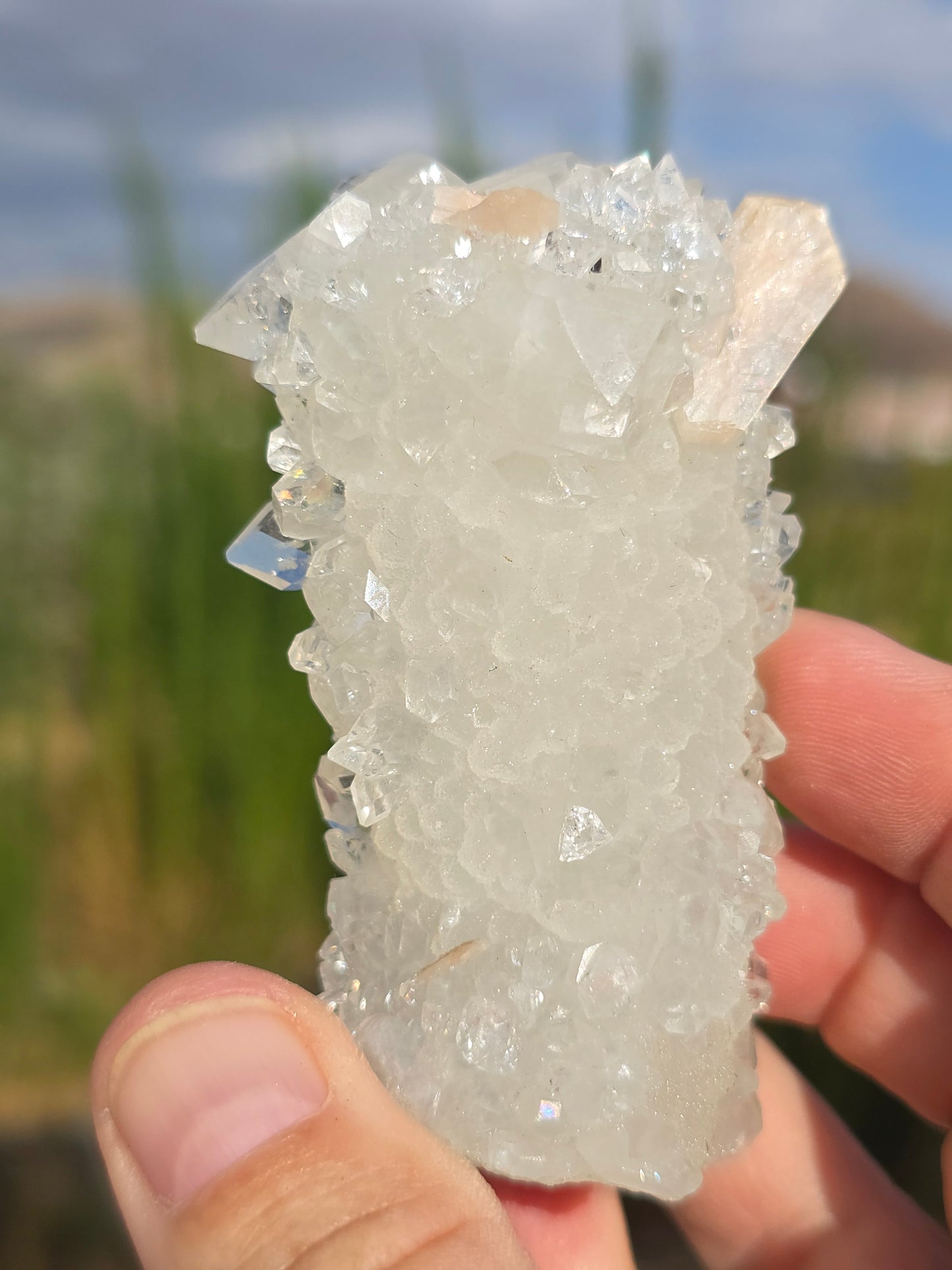 Apophyllite Stalactite India