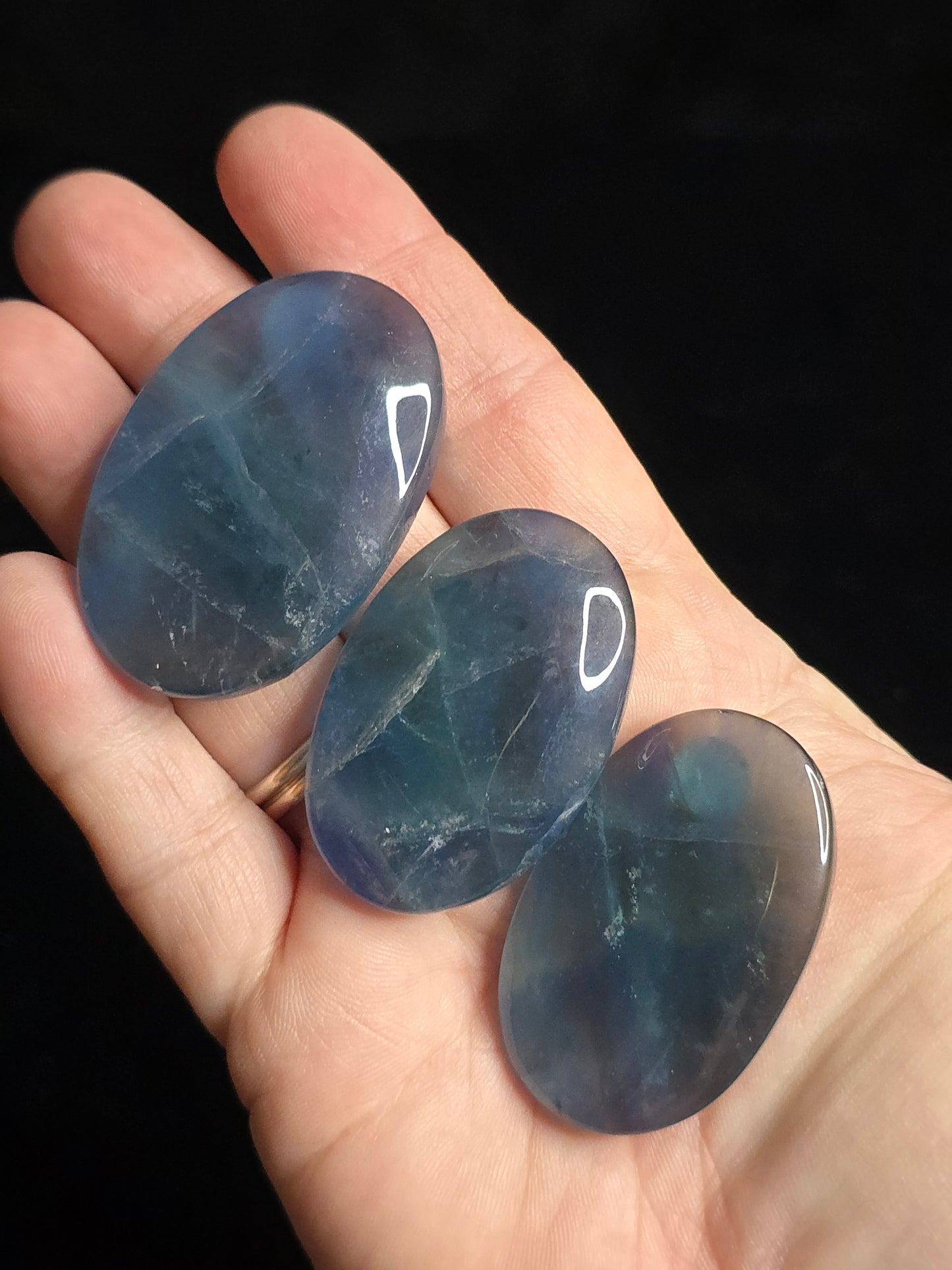 Blue Fluorite Palm
