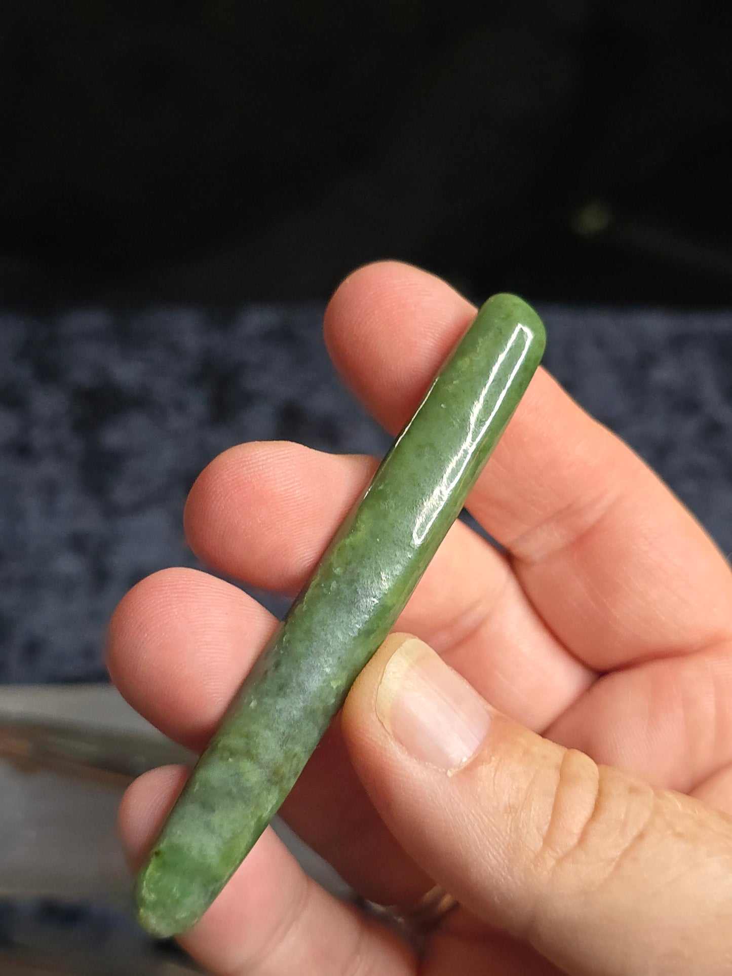 Jade wand from Russia