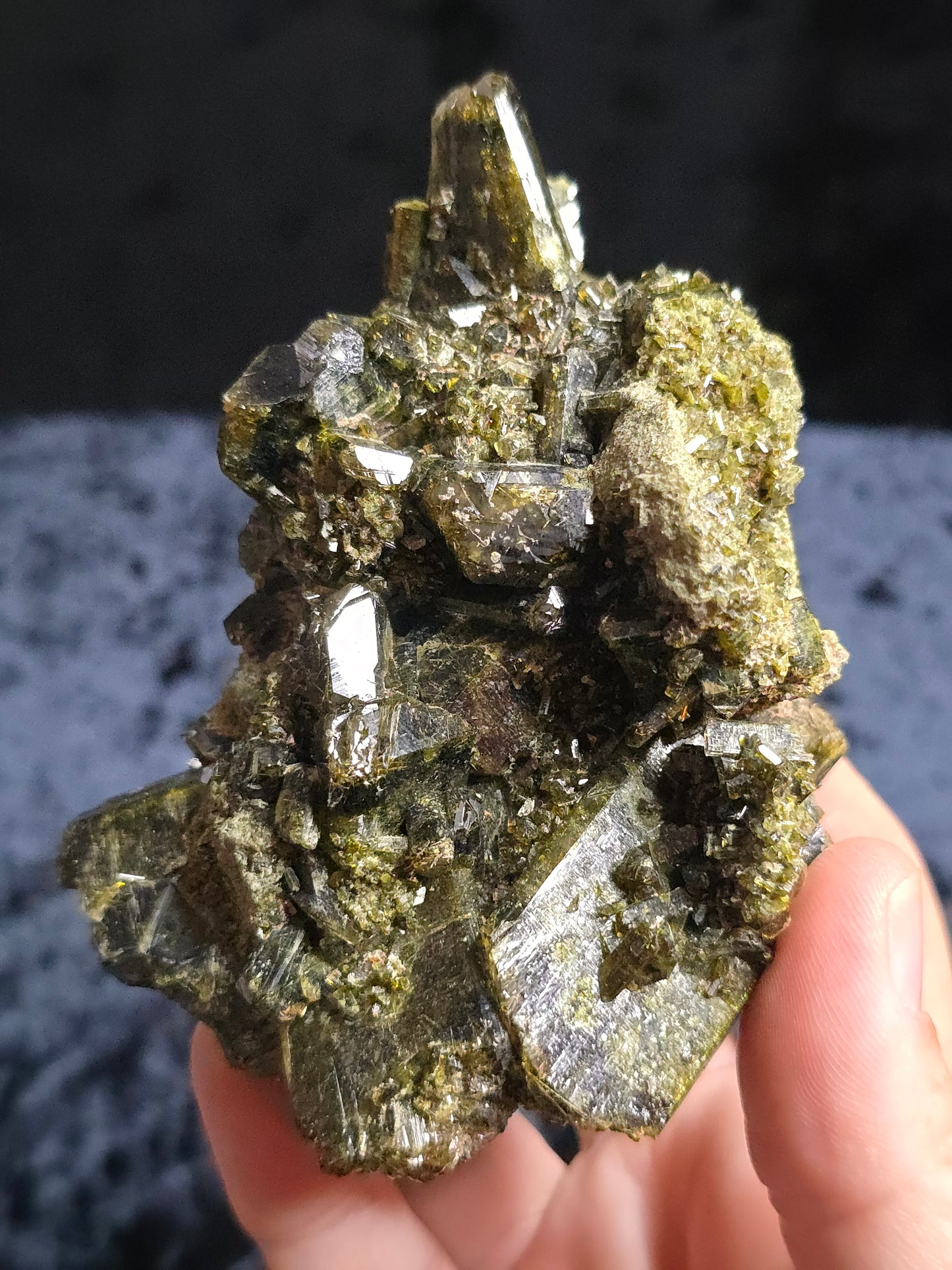 Epidote from Peru