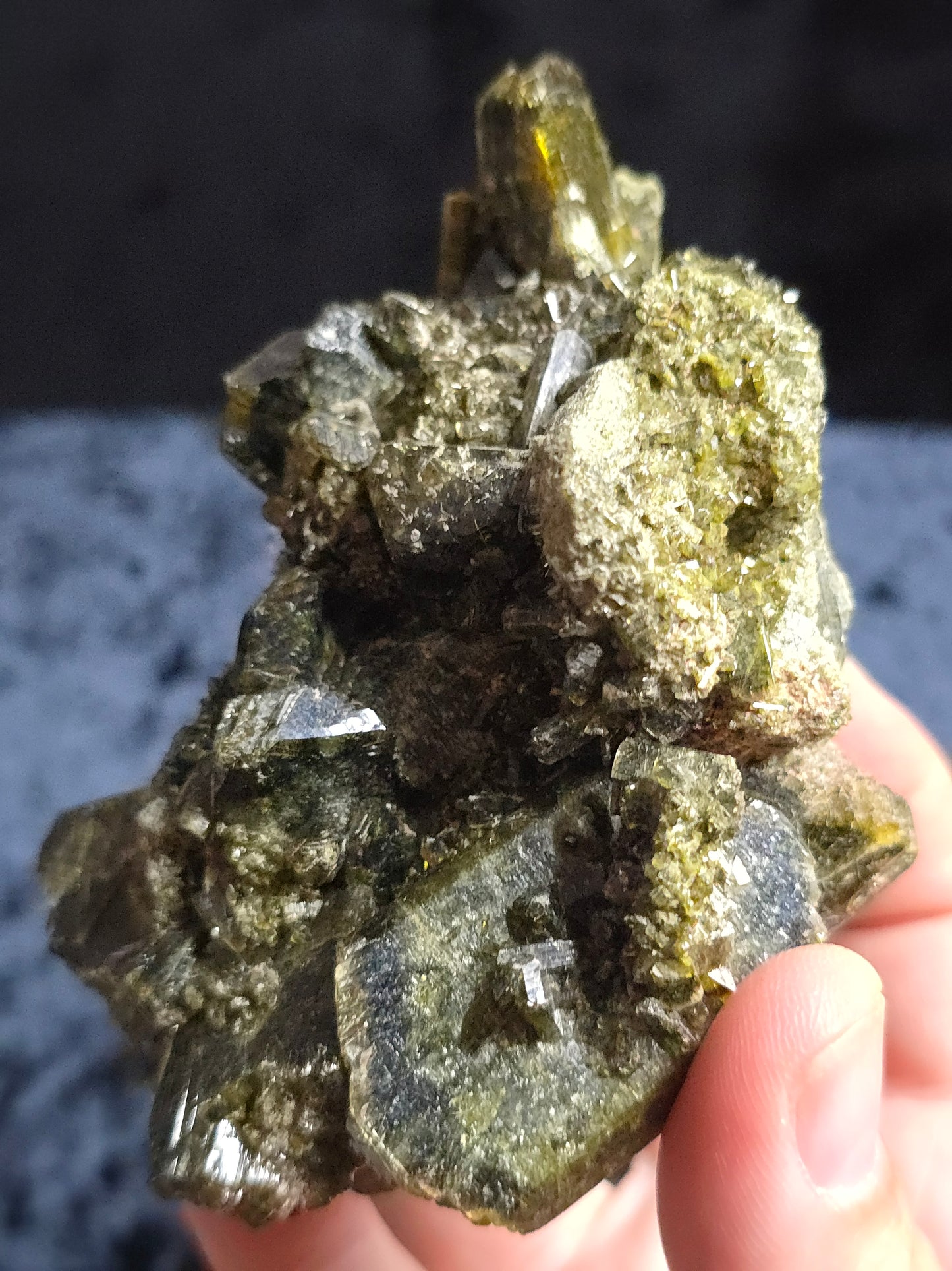Epidote from Peru