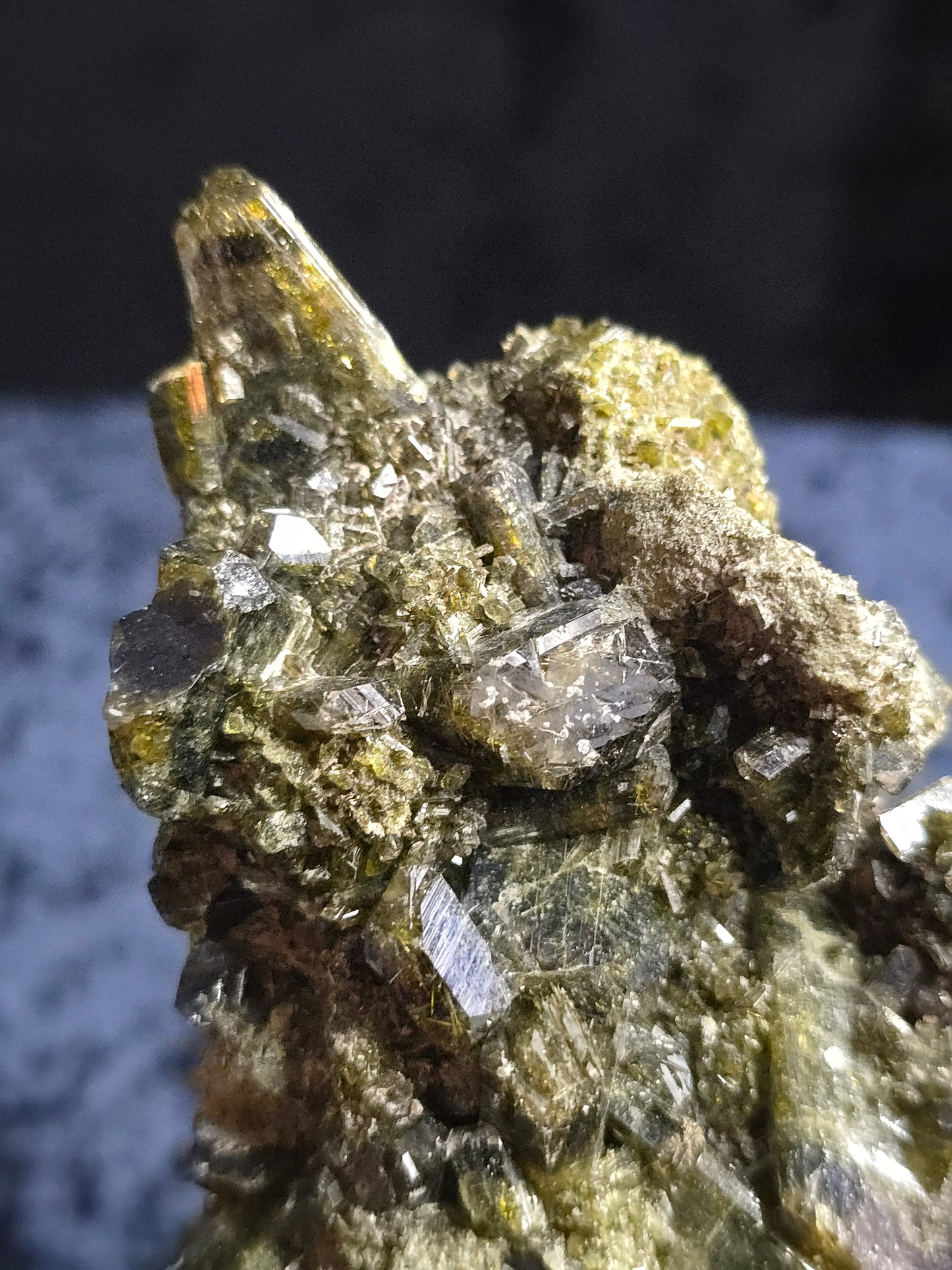 Epidote from Peru