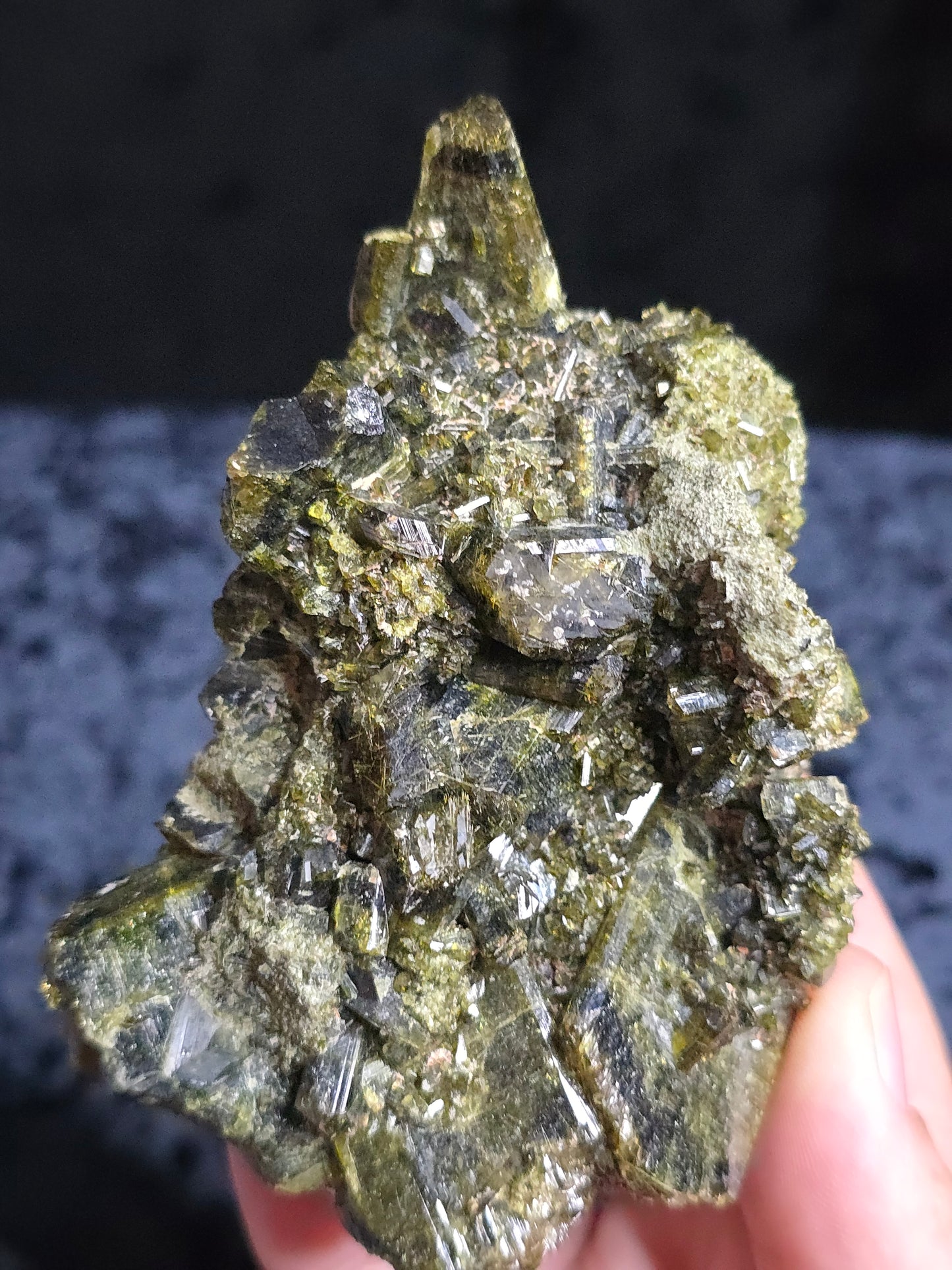 Epidote from Peru