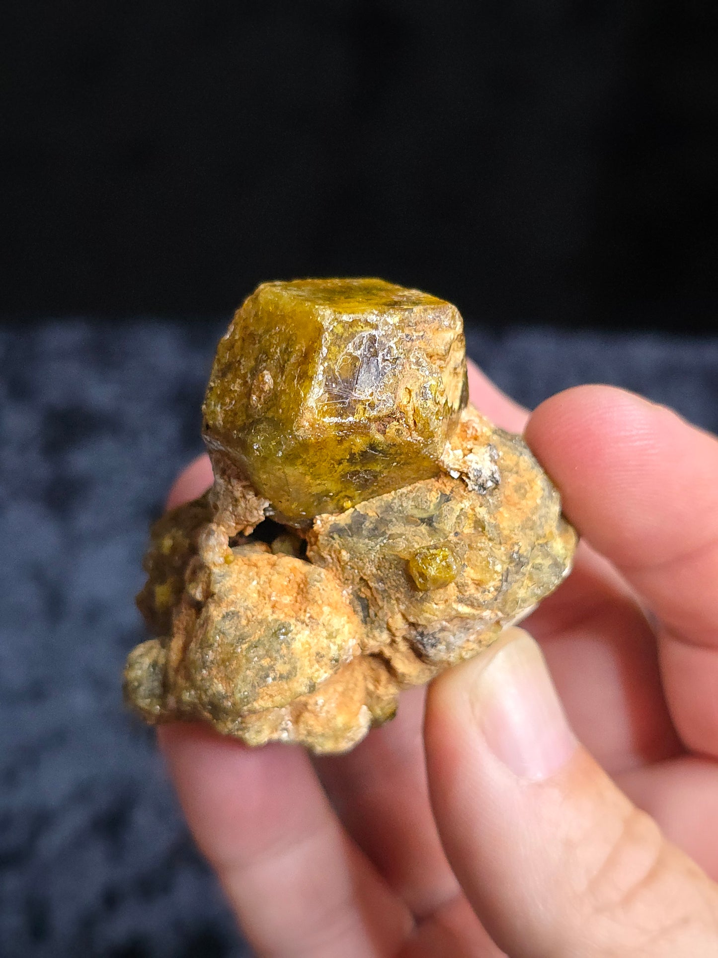 Green garnet from Malawi