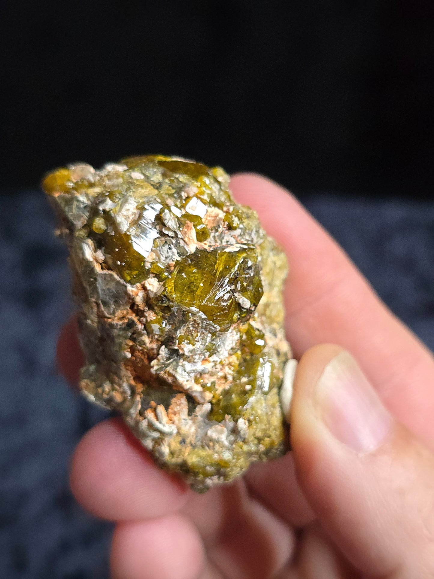 Green garnet from Malawi