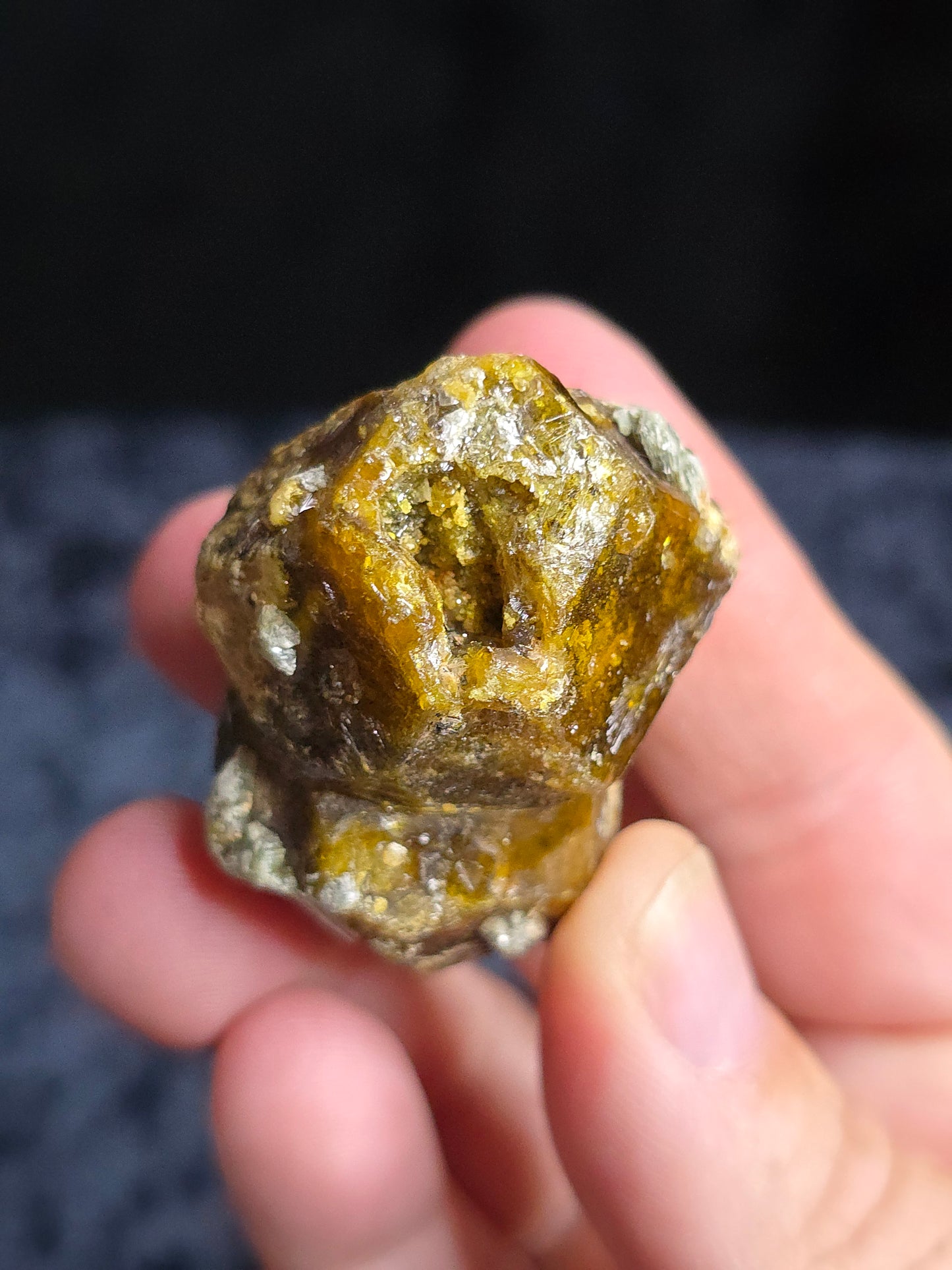 Green garnet from Malawi