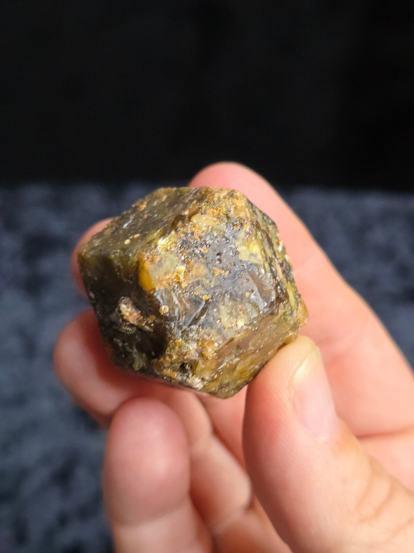 Green garnet from Malawi