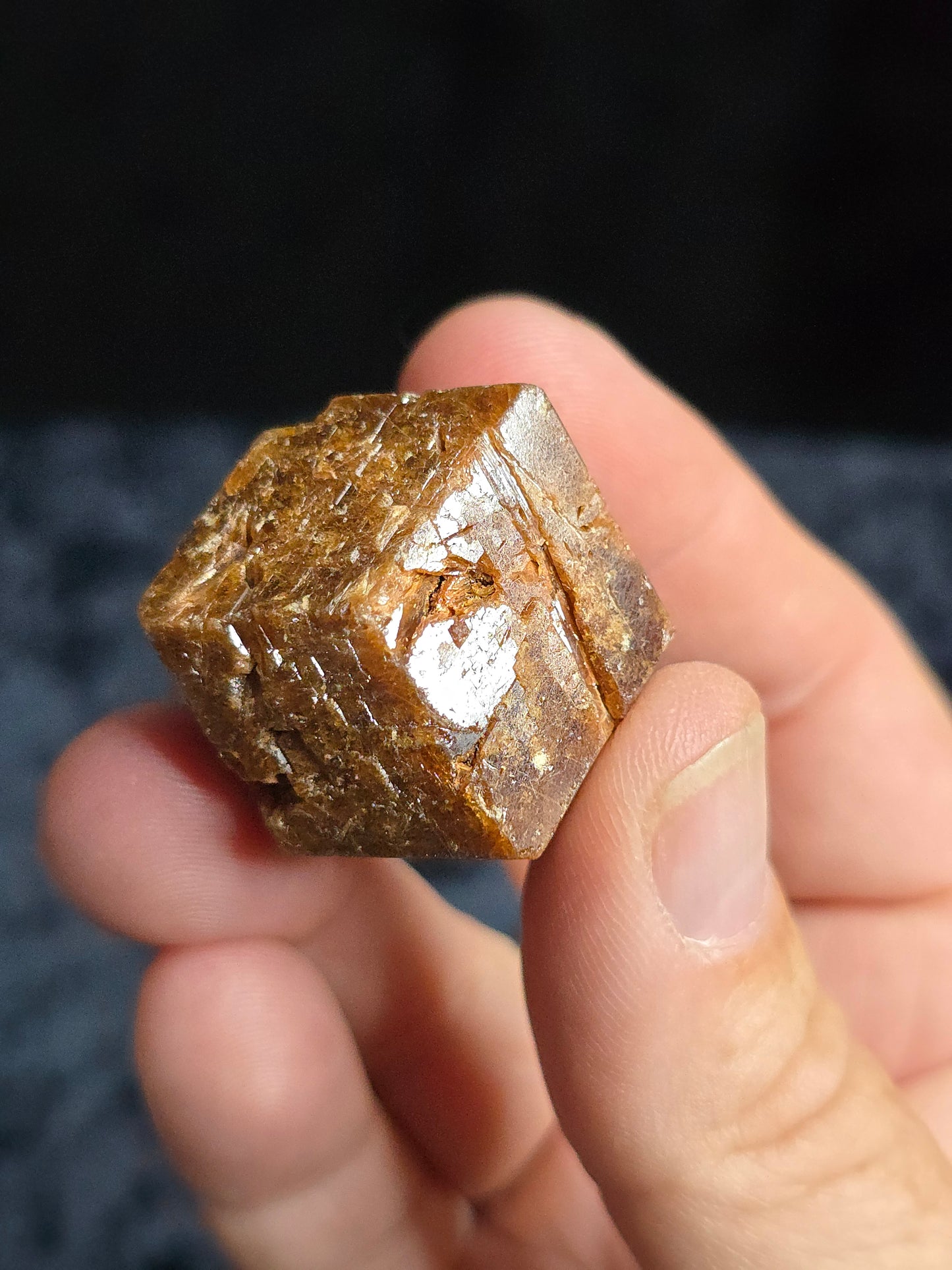 Red garnet from Malawi