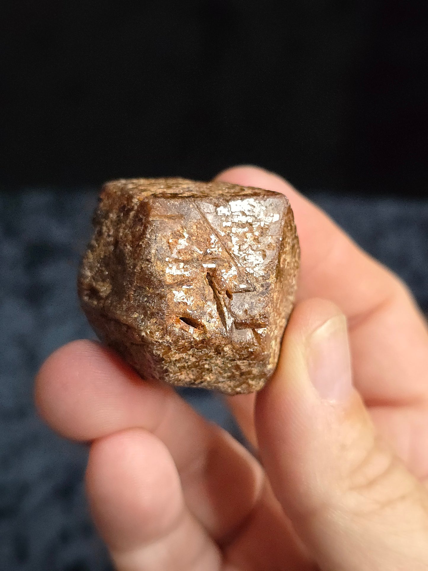 Red garnet from Malawi