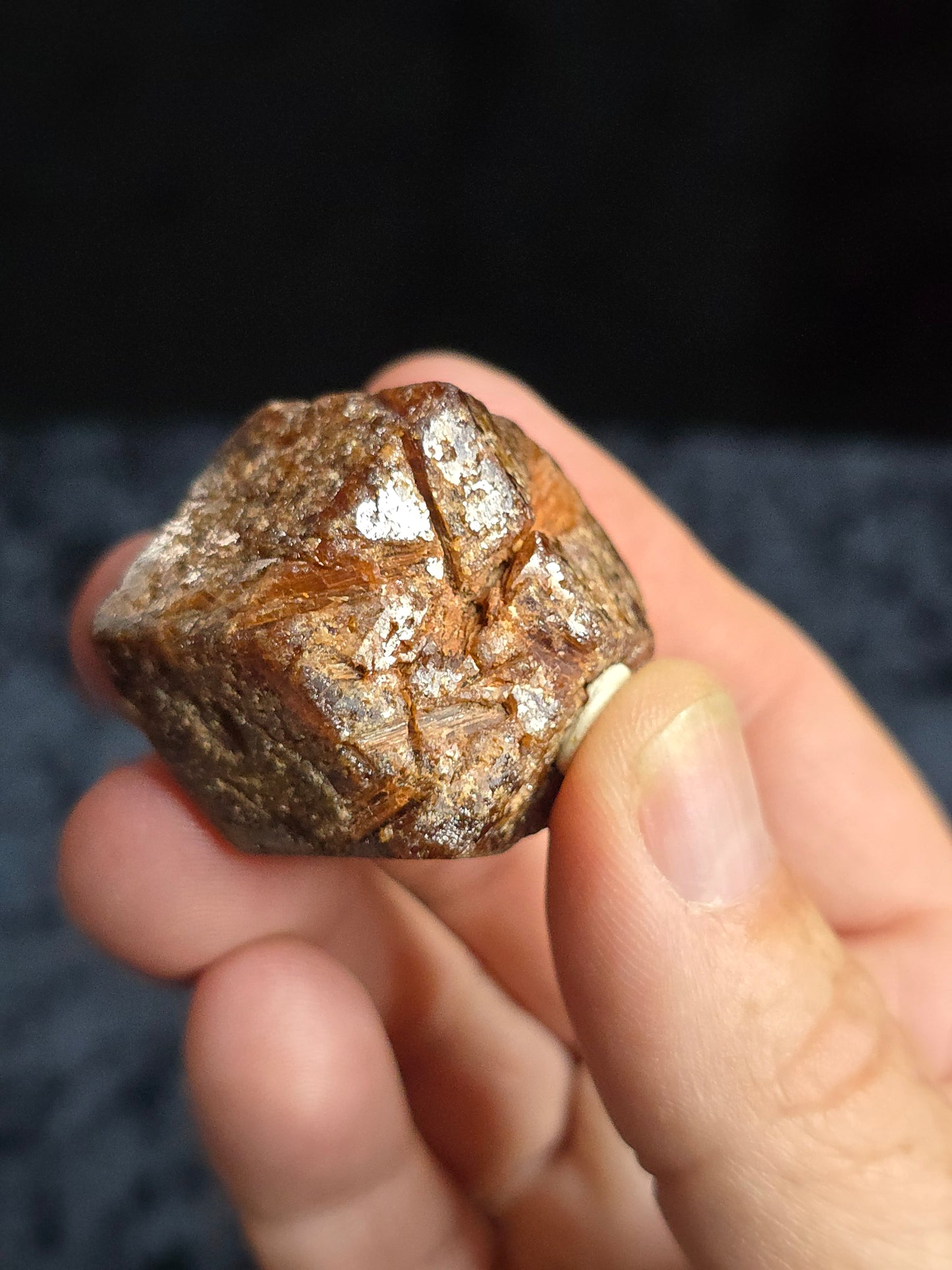 Red garnet from Malawi