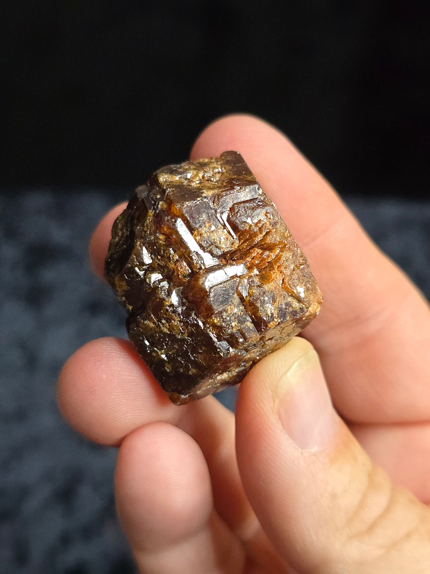Red garnet from Malawi