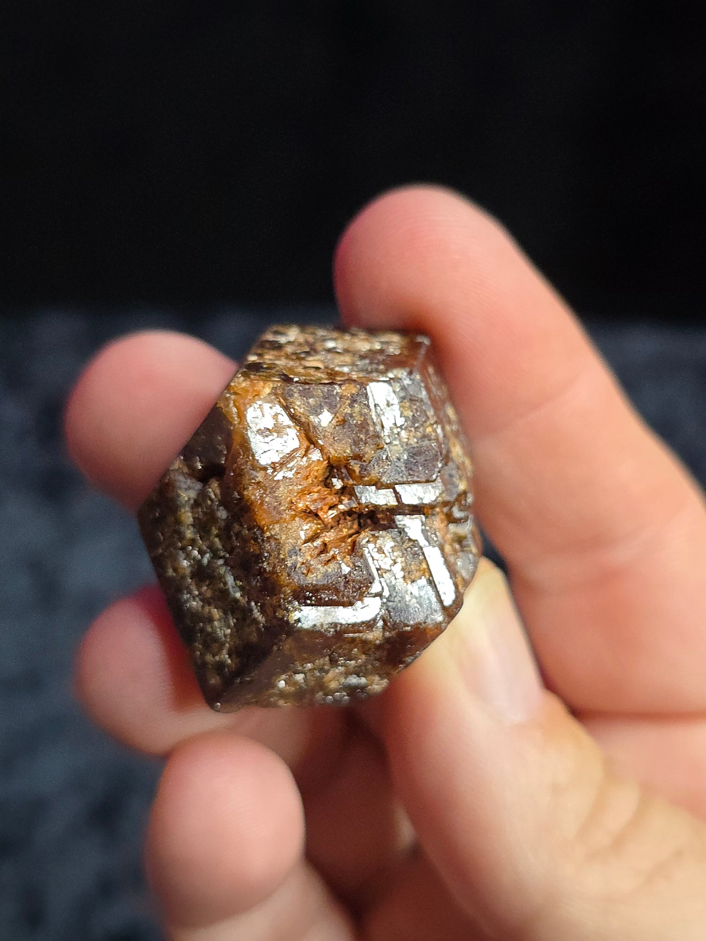 Red garnet from Malawi