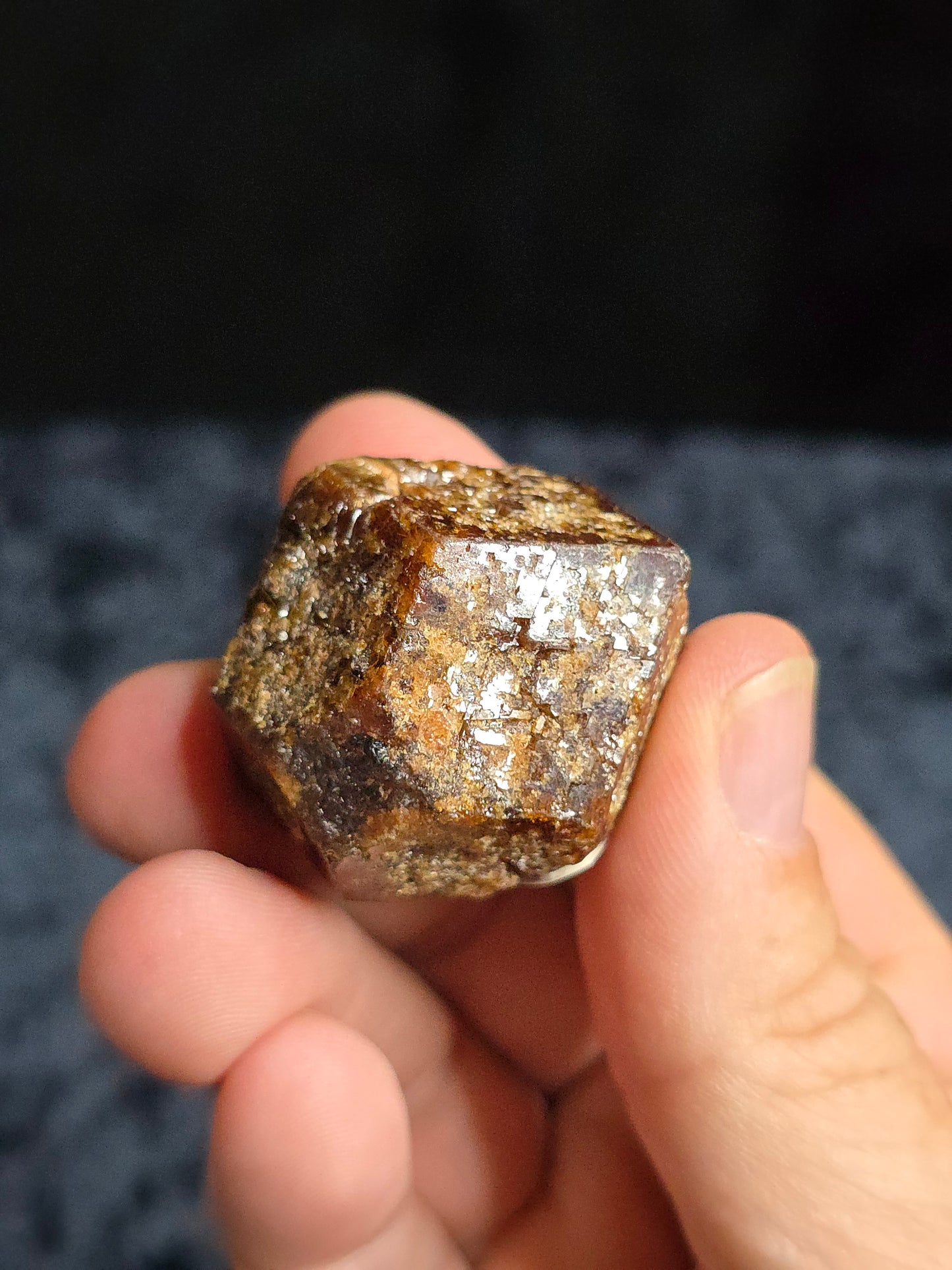 Red garnet from Malawi
