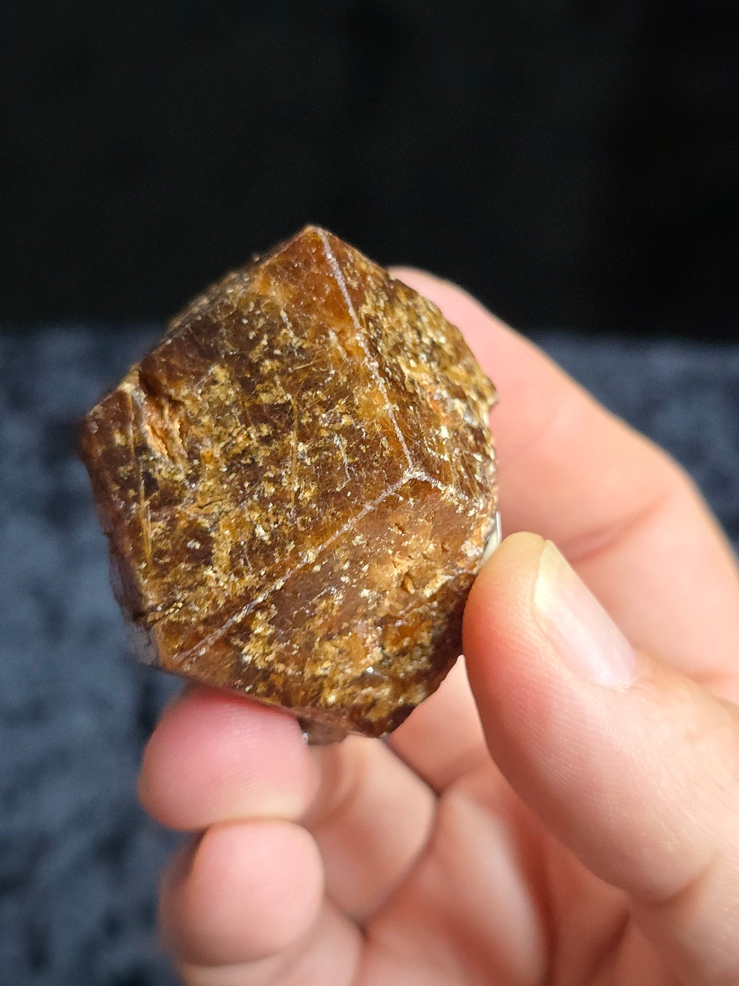 Red garnet from Malawi