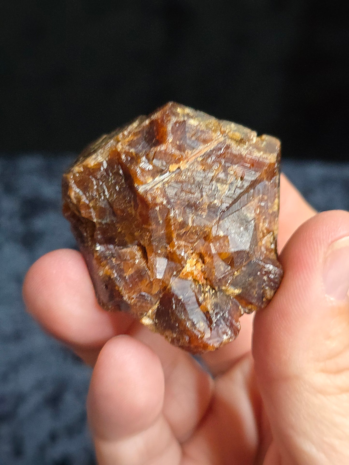 Red garnet from Malawi