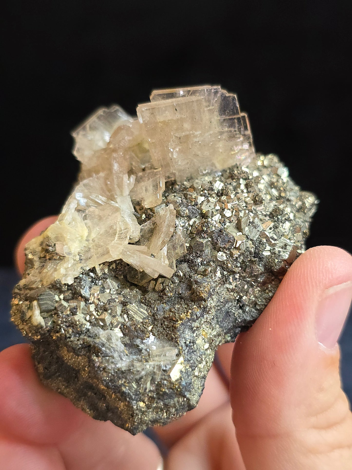 Barite w Pyrite Peru
