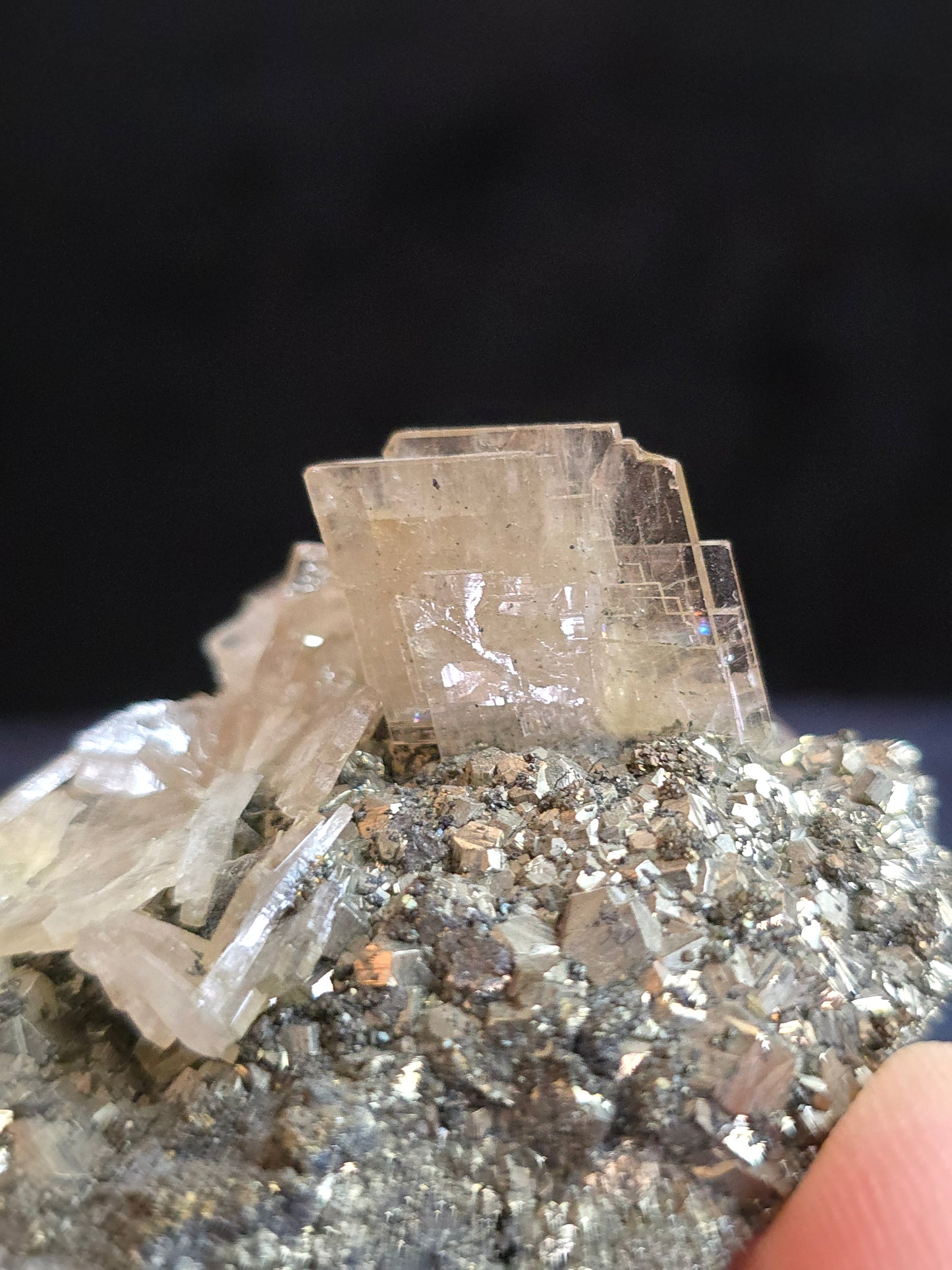 Barite w Pyrite Peru