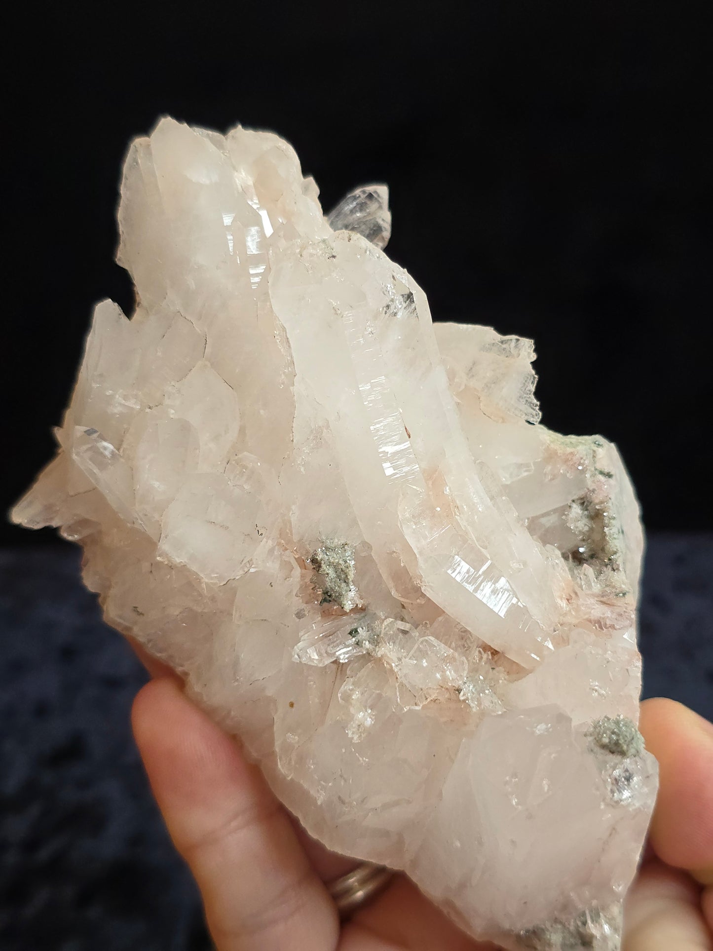 Pink Lemurian Quartz Colombia