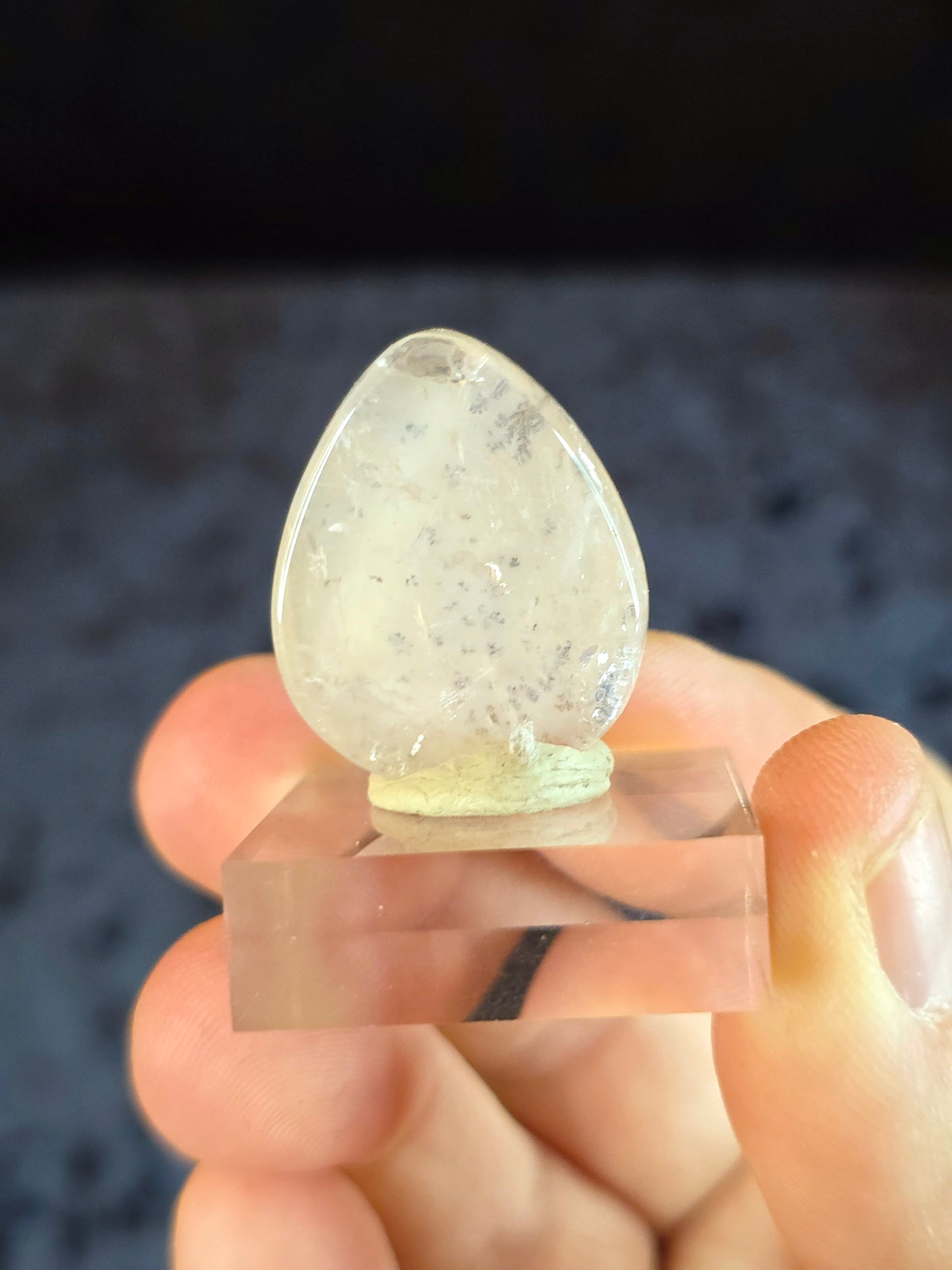 Dendritic Quartz Cabochon