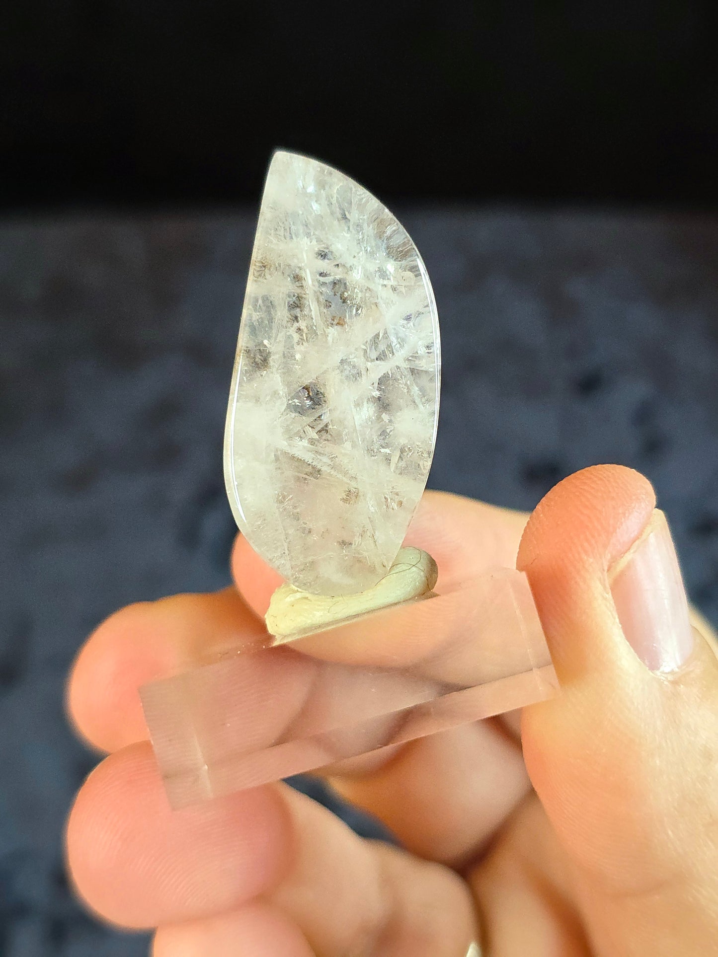 Dendritic Quartz Cabochon