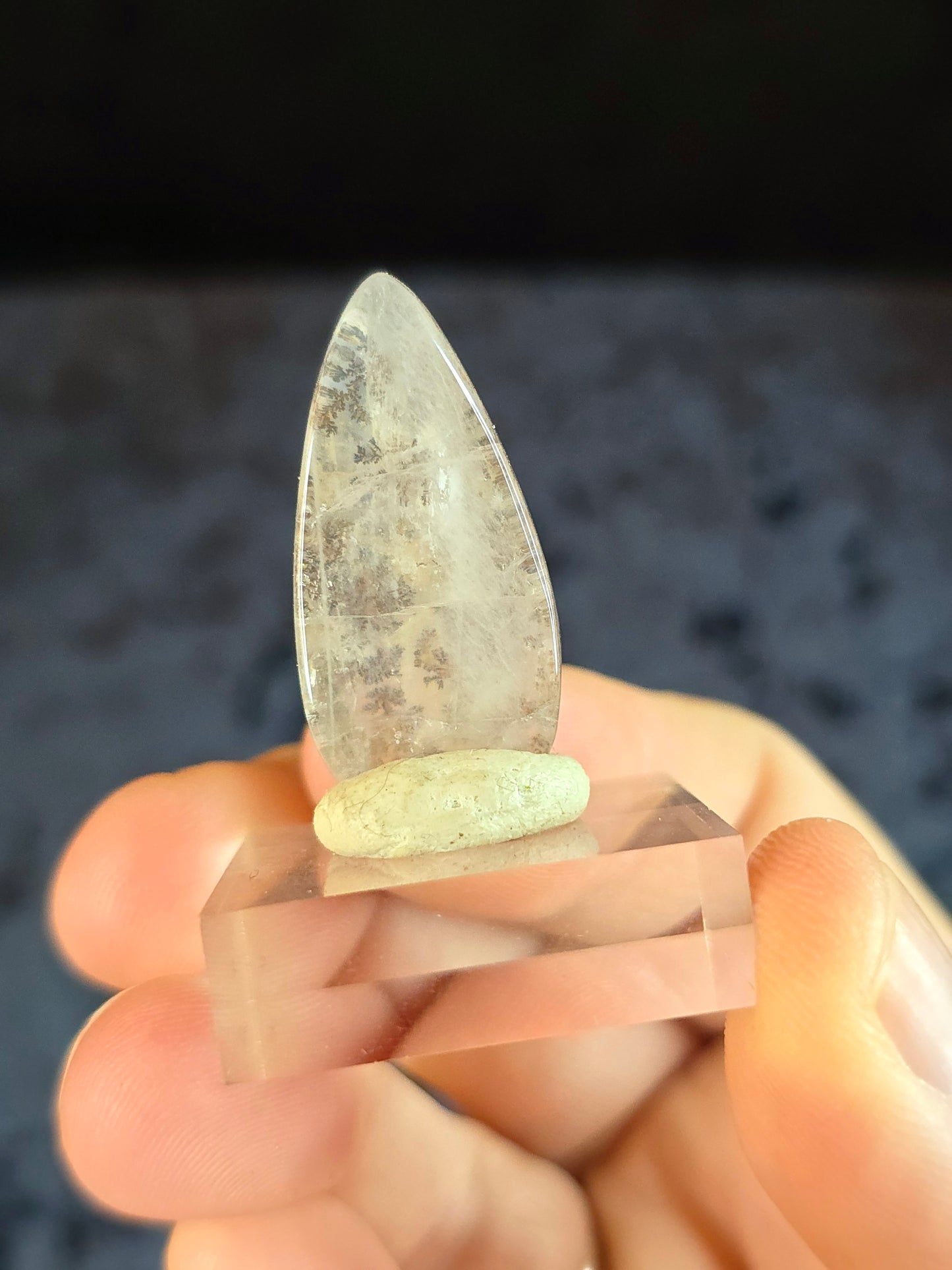 Dendritic Quartz Cabochon