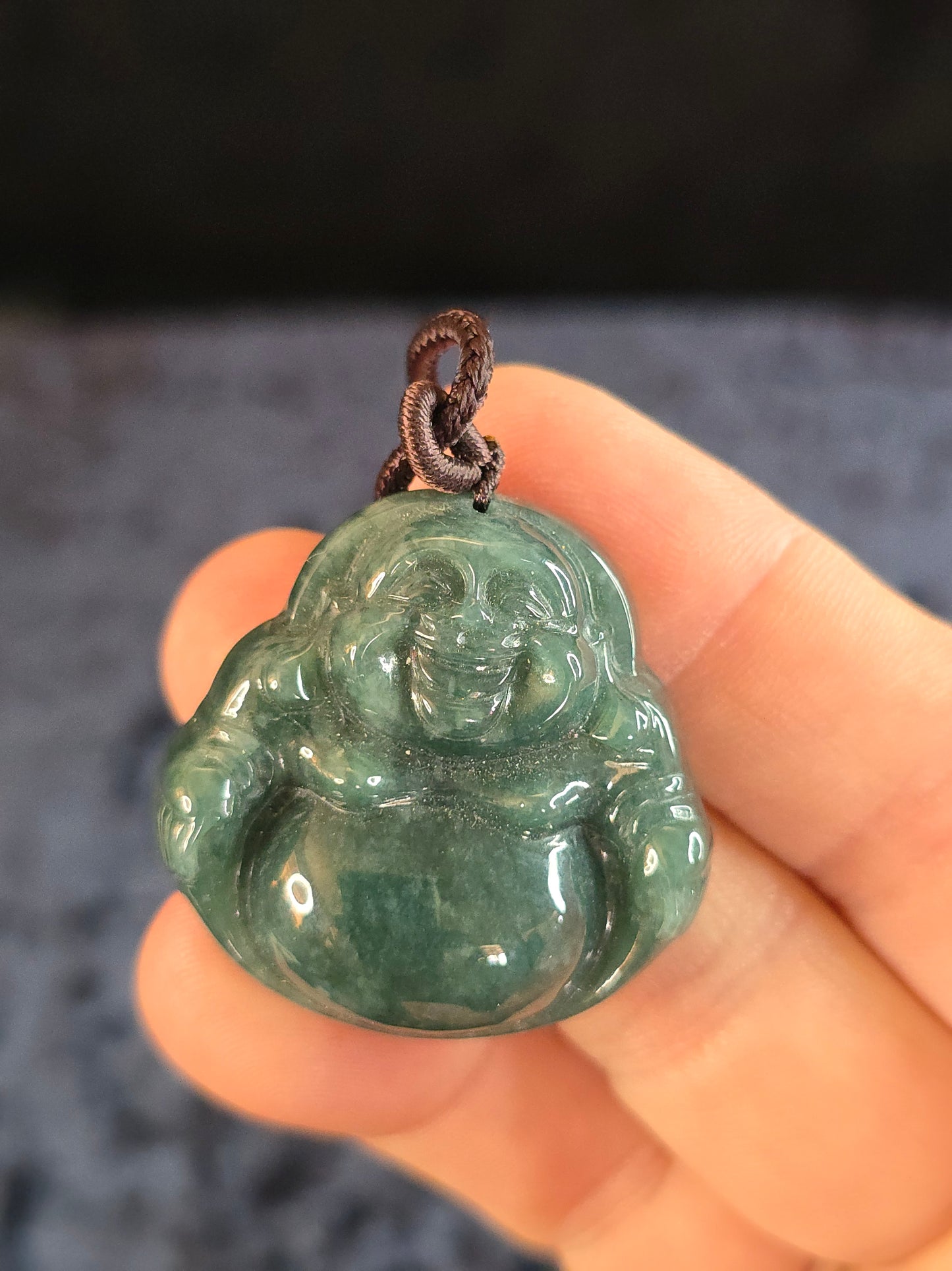 Jade Buddha Pendant