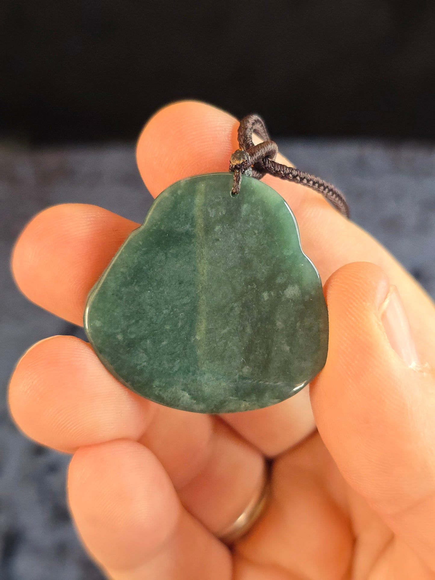 Jade Buddha Pendant
