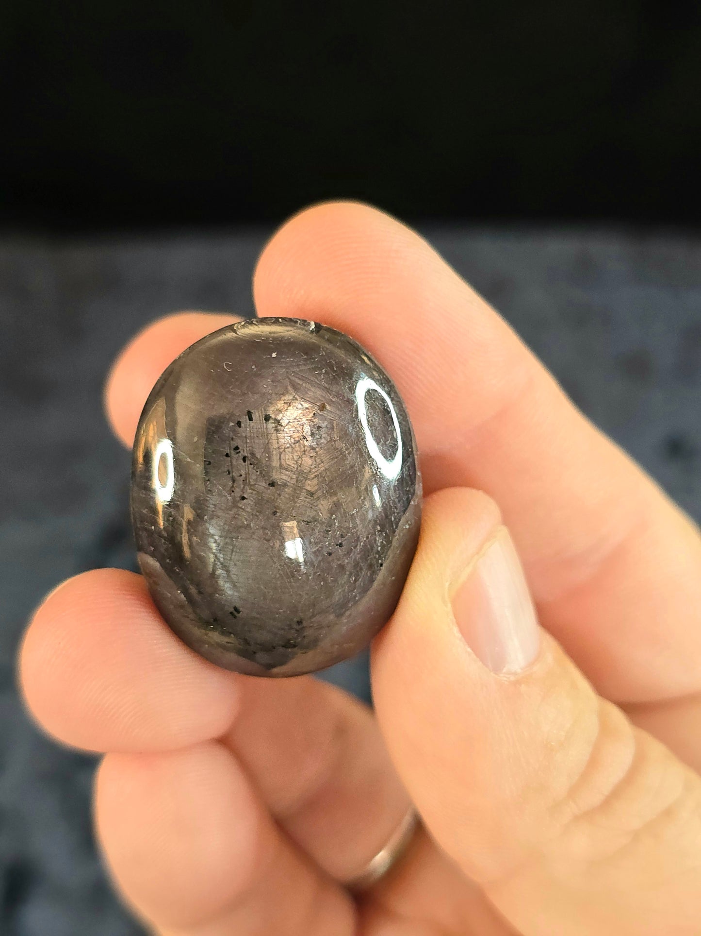 Star Ruby cabochon