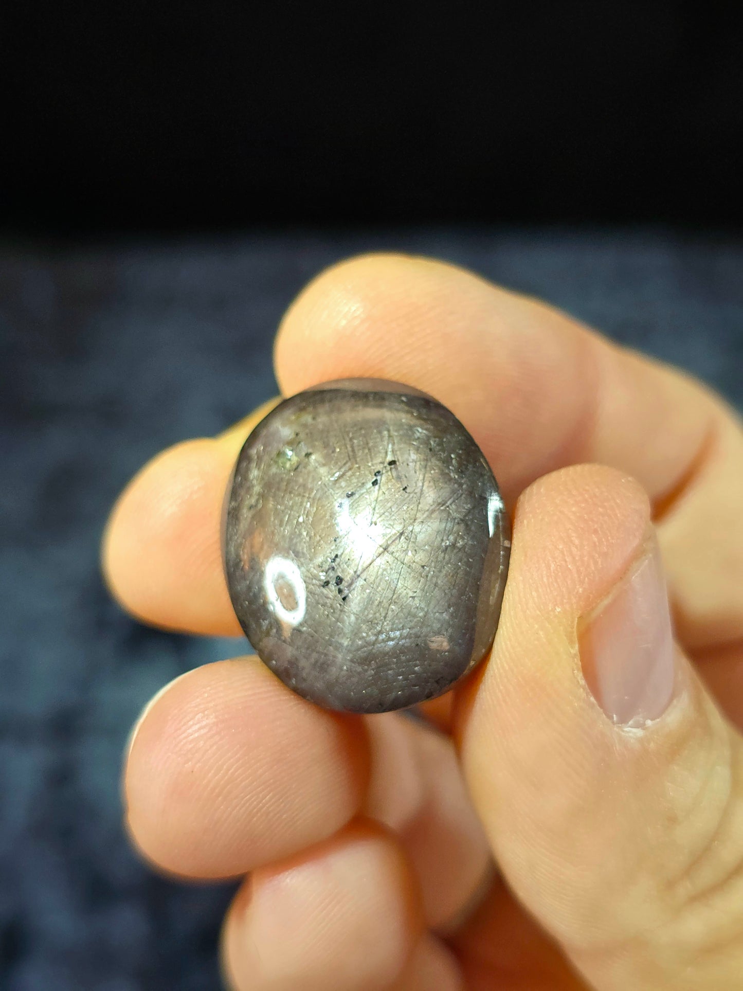 Star Ruby cabochon