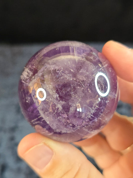Ametrine sphere from Bolivia