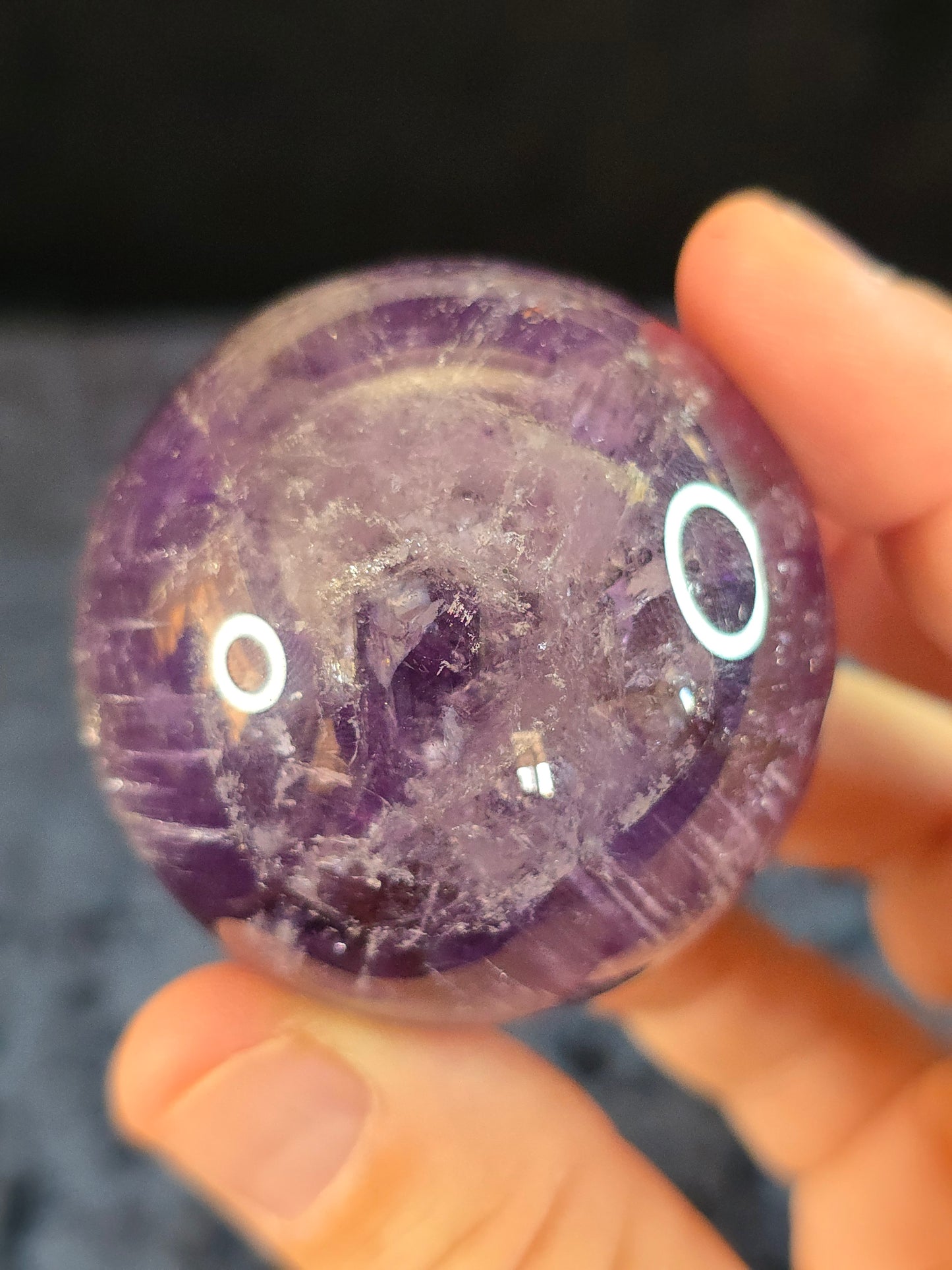 Ametrine sphere from Bolivia