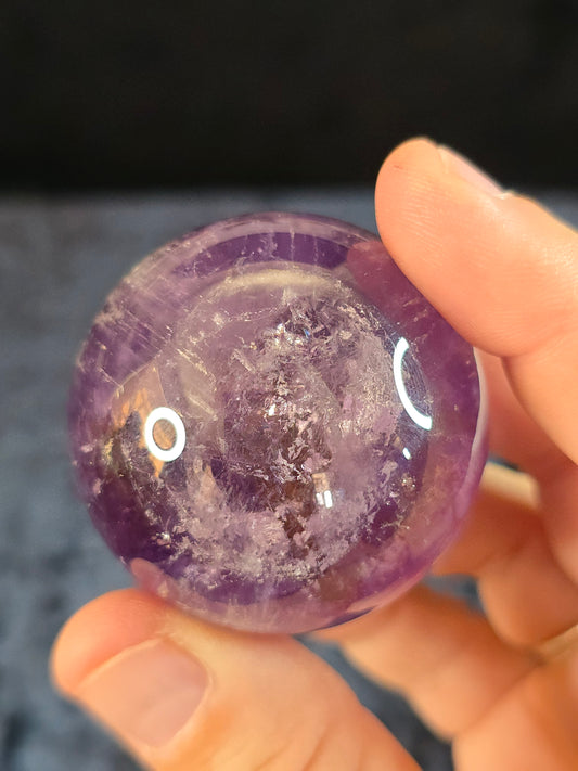 Ametrine sphere from Bolivia