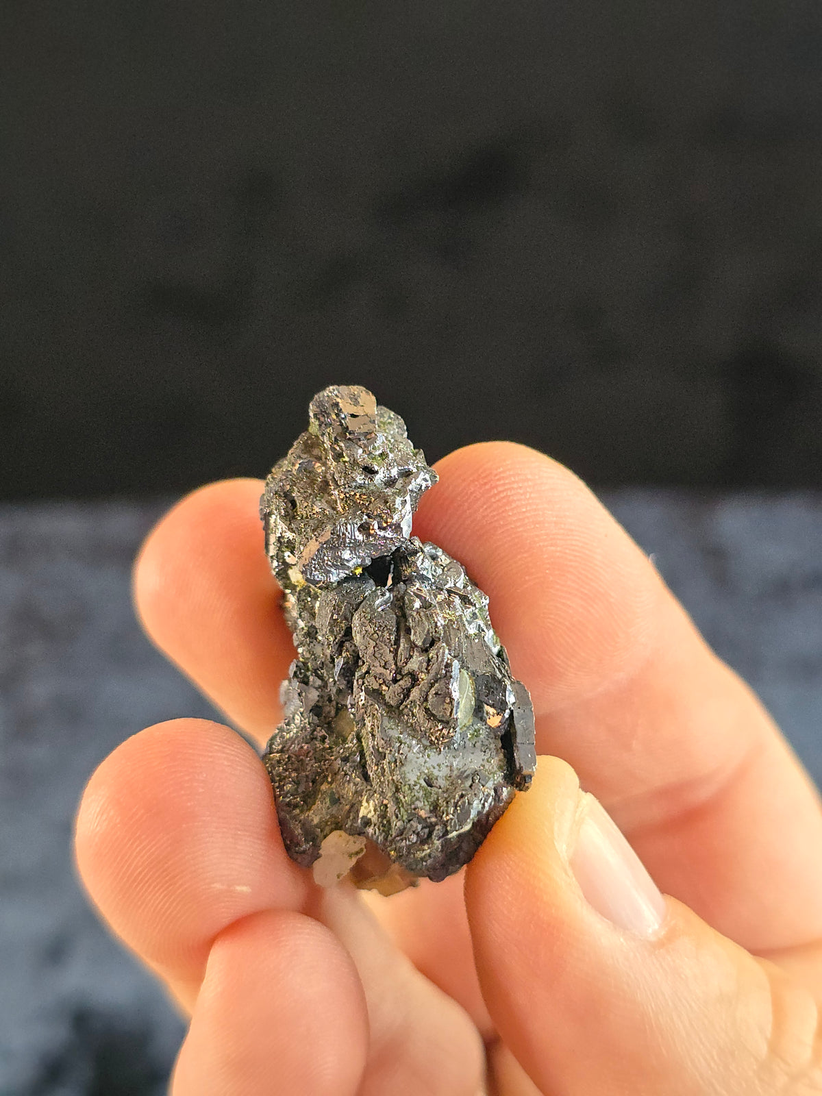 Galena Pyrite calcite from Russia